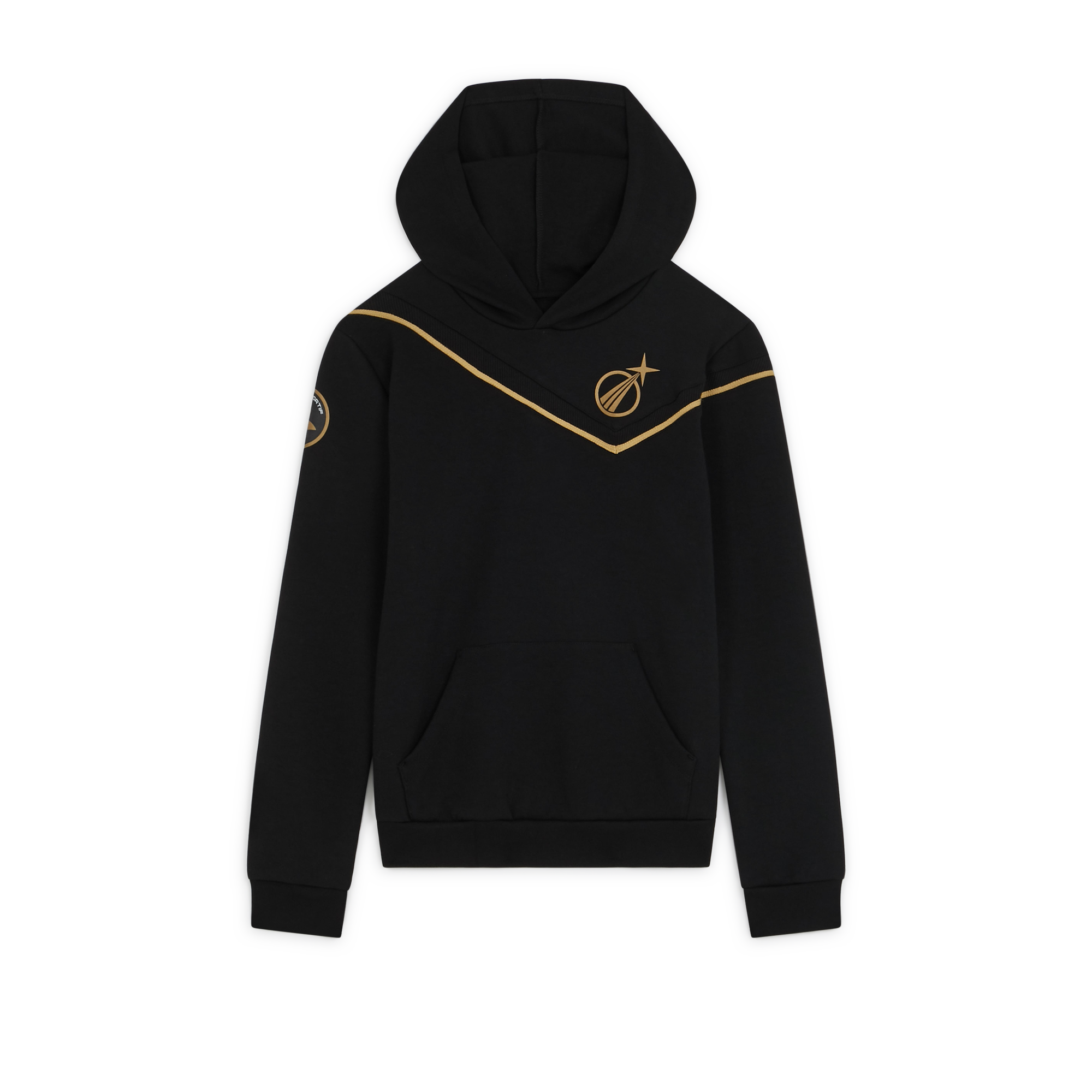 Hoodie X Soprano X Chasseur D Etoiles Noir/or