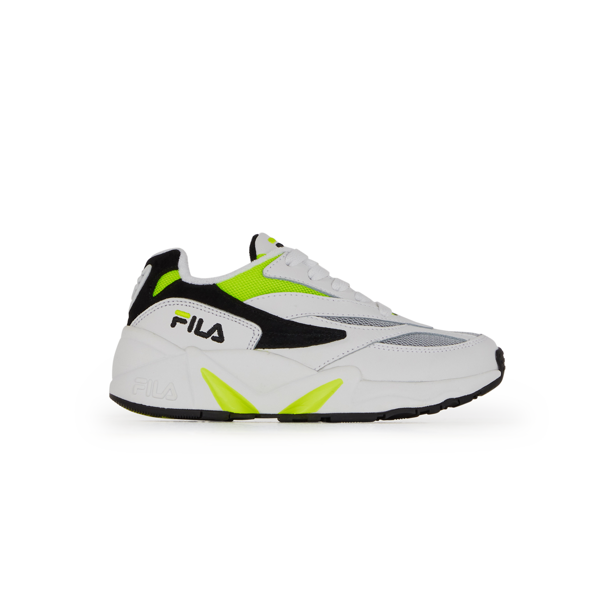 V94m Mesh Fila Blanc/noir/jaune Fluo 28 Unisex