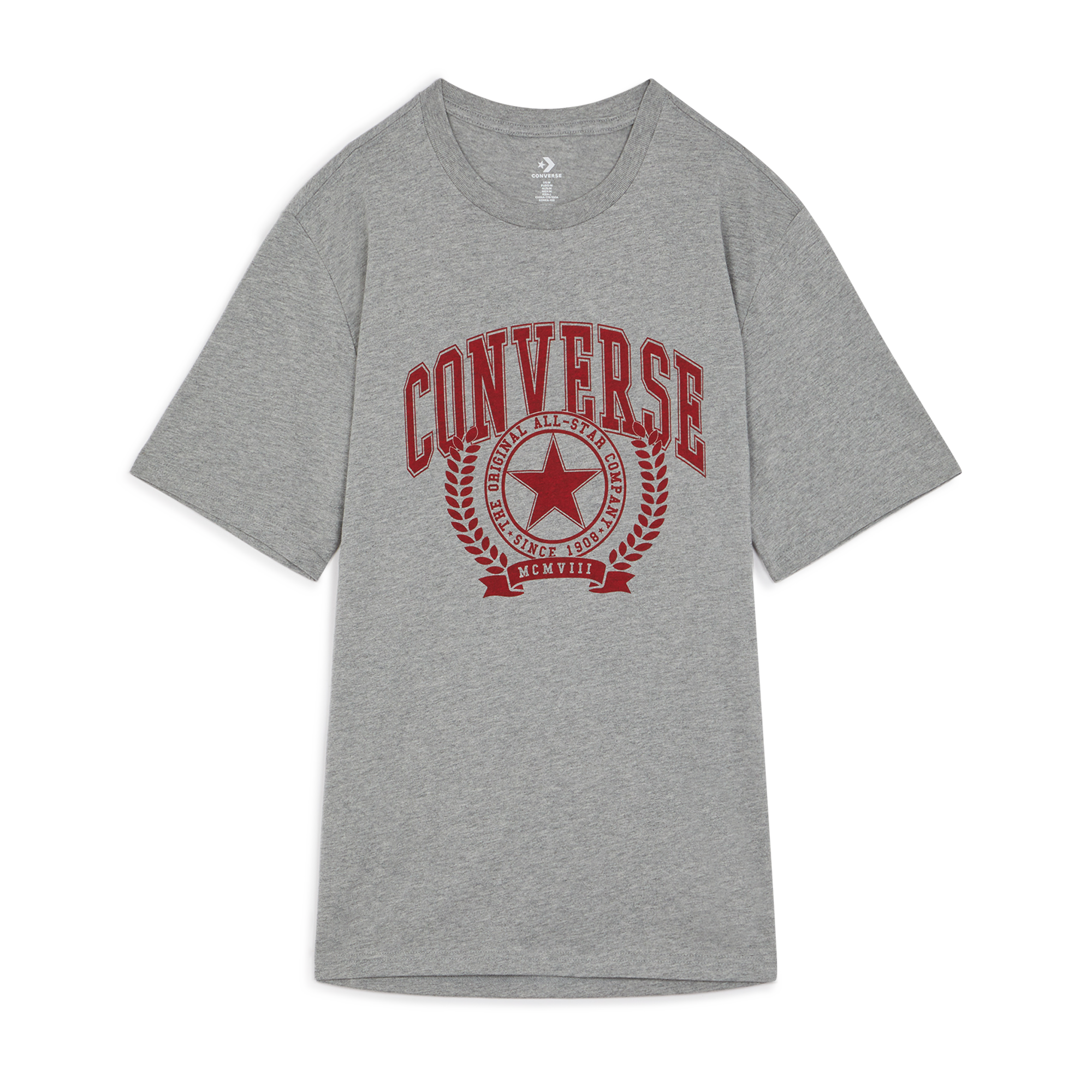 Tee Shirt Varsity Original All-star Converse Gris L Male