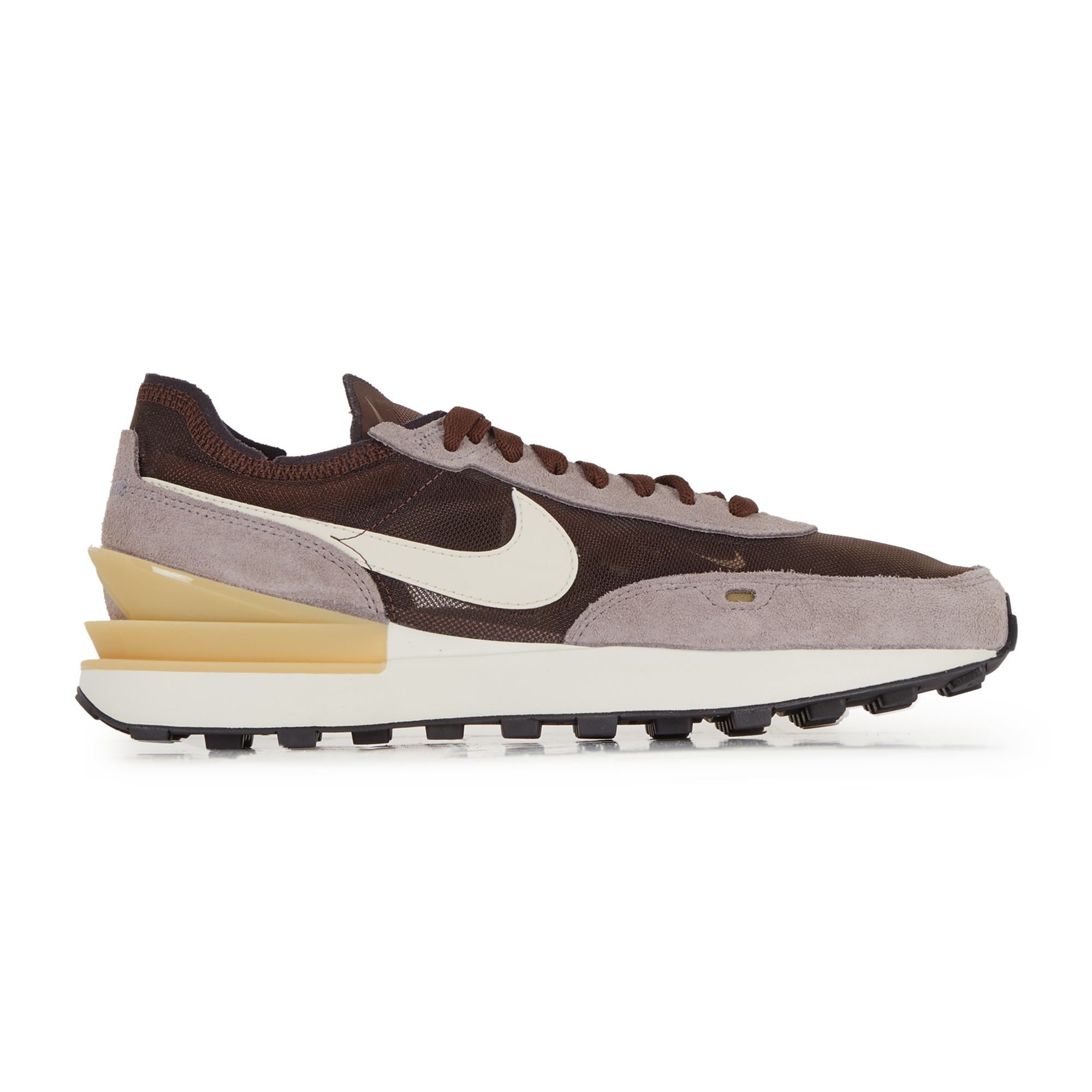 nike waffle brown