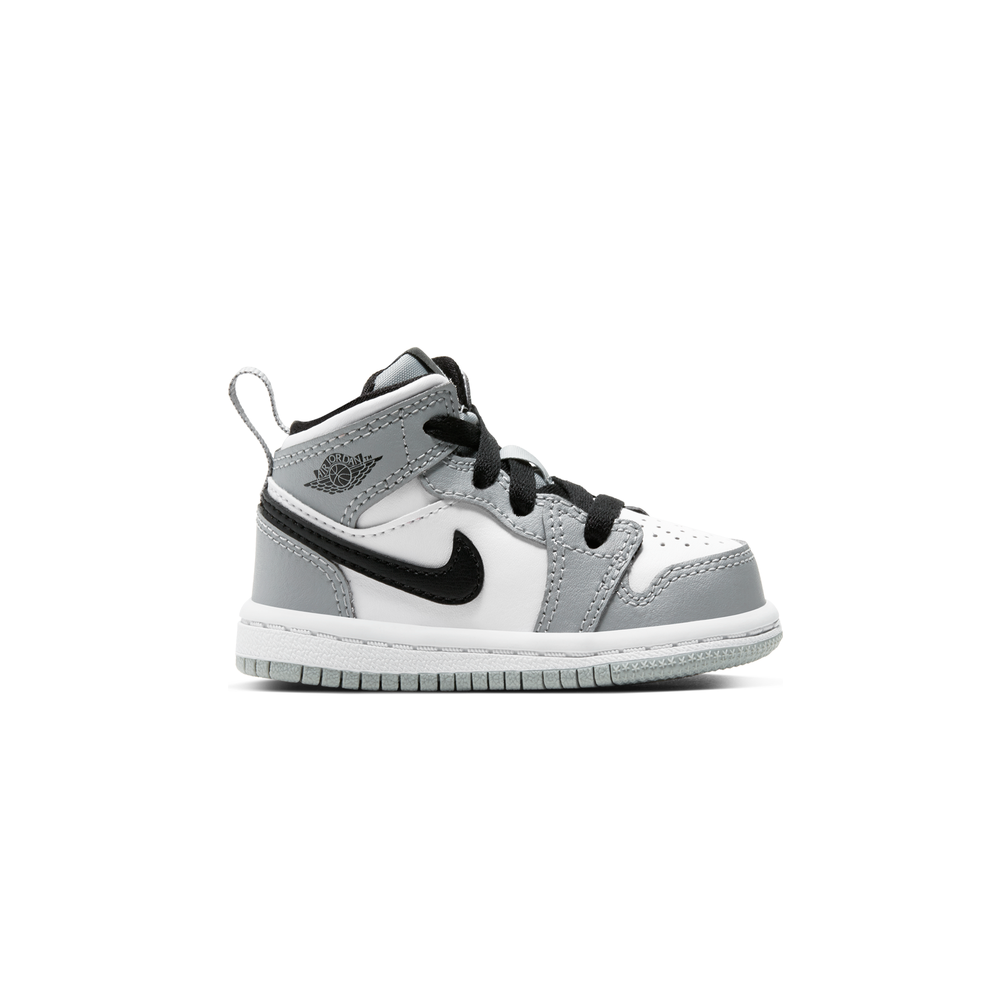 Air Jordan 1 Mid Jordan Blanc/gris/noir 27 Unisex