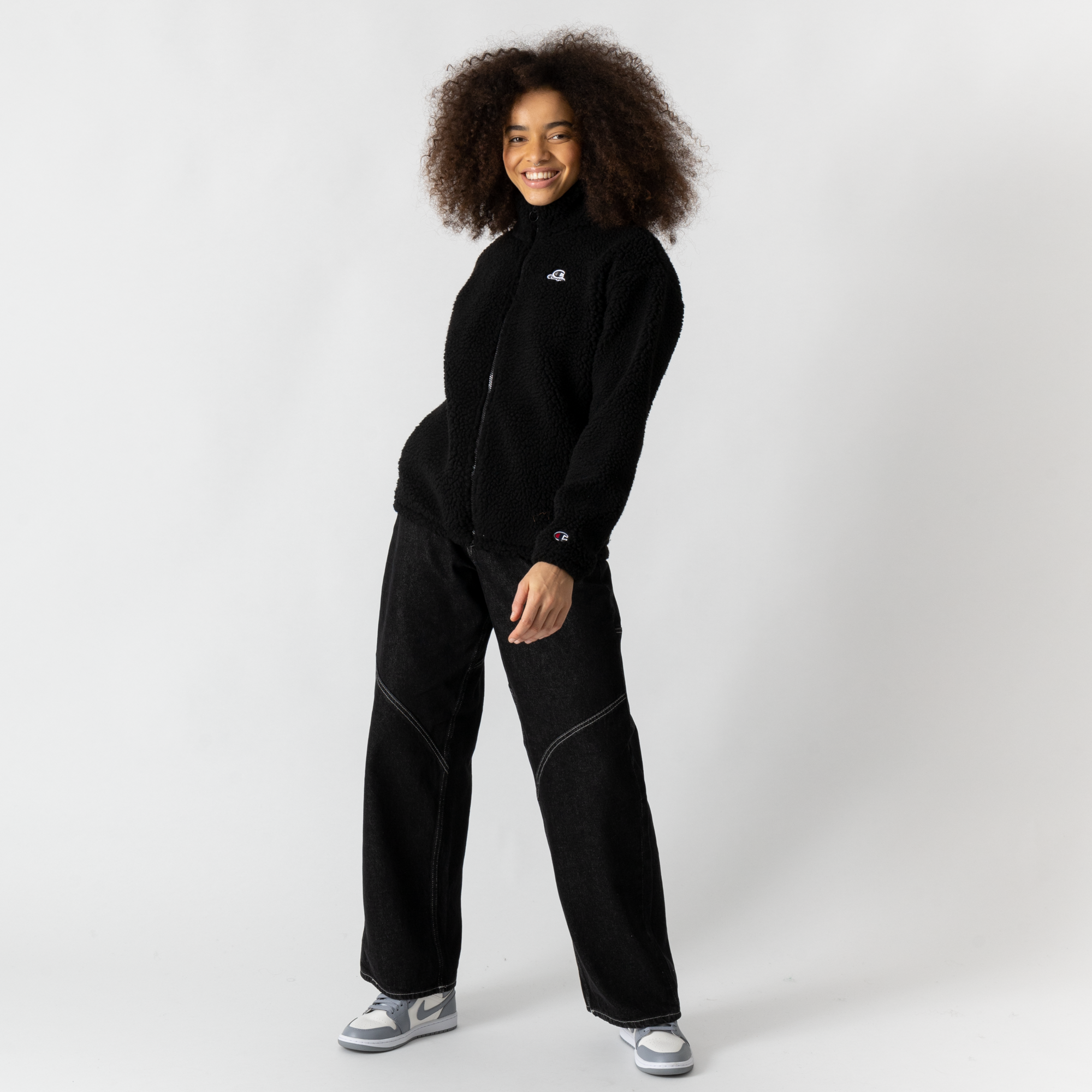 Jacket Polar Small Logo  Noir