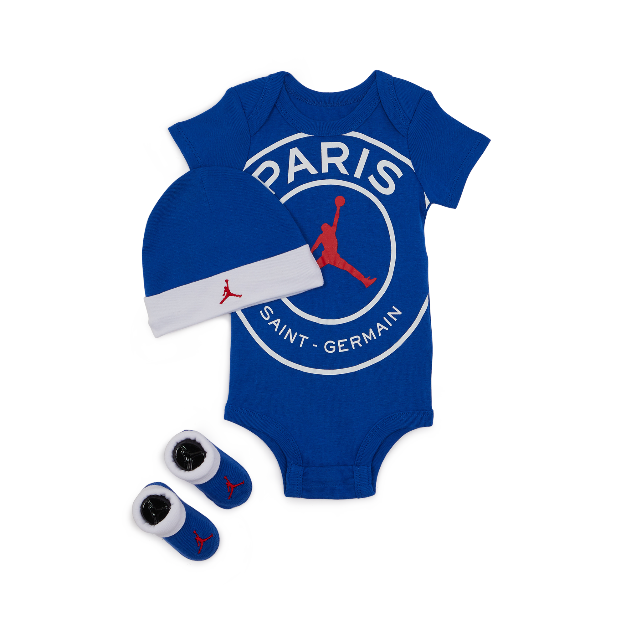 3pc Set Ml Jordan Paris Jordan Bleu/blanc/rouge S Unisex