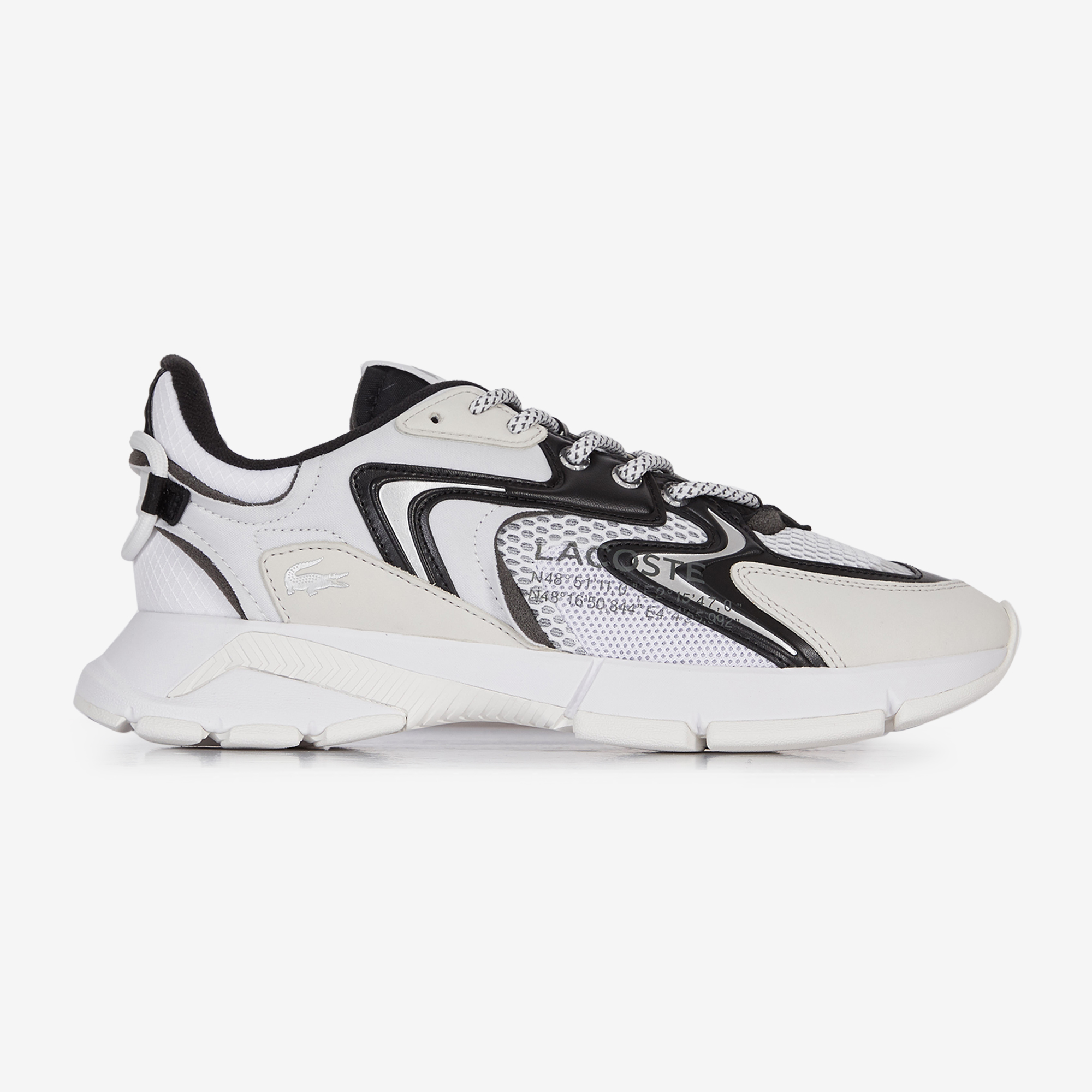 L003 Neo Ripstop  Blanc/noir - 47SMA0149-108