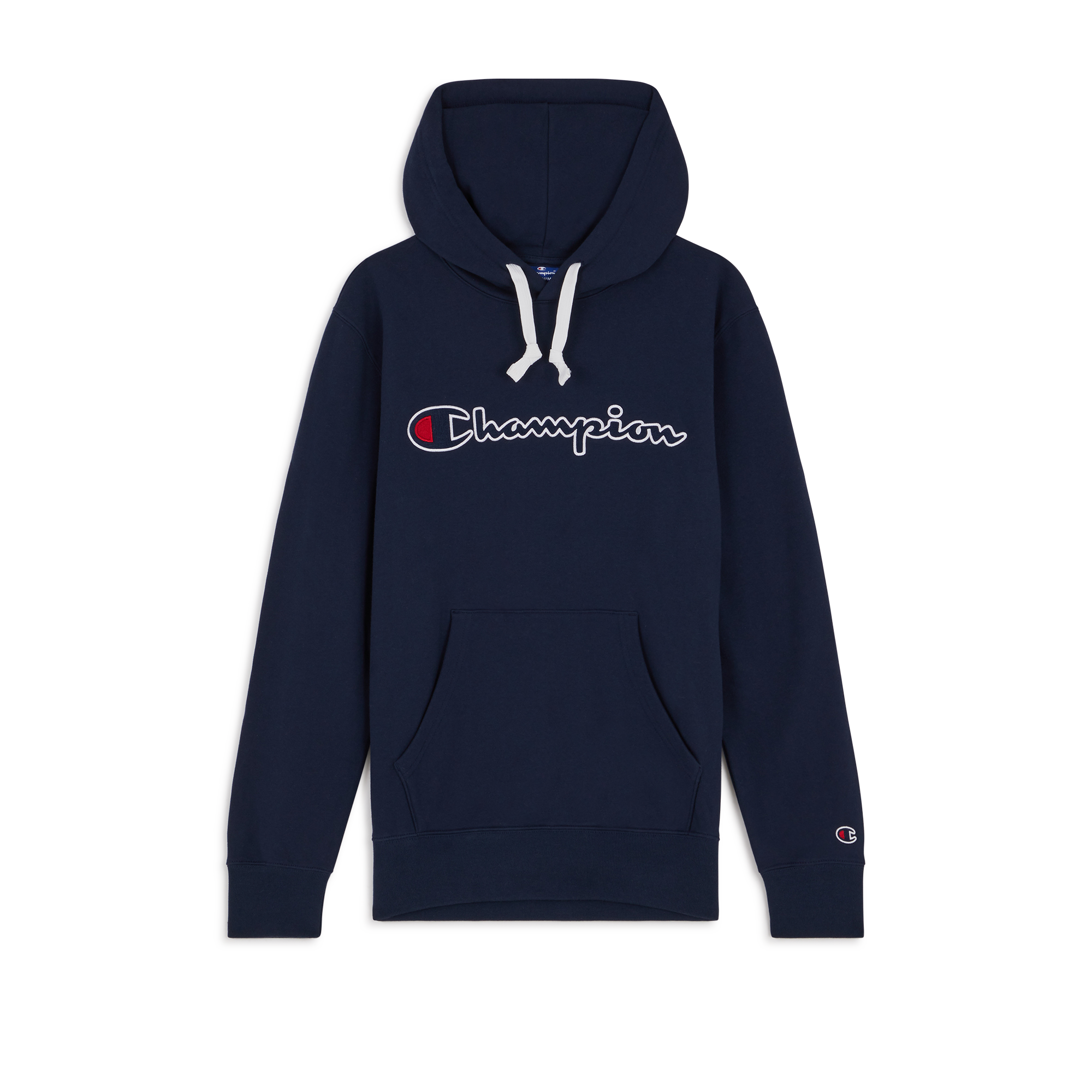 Hoodie Champion Logo Marine