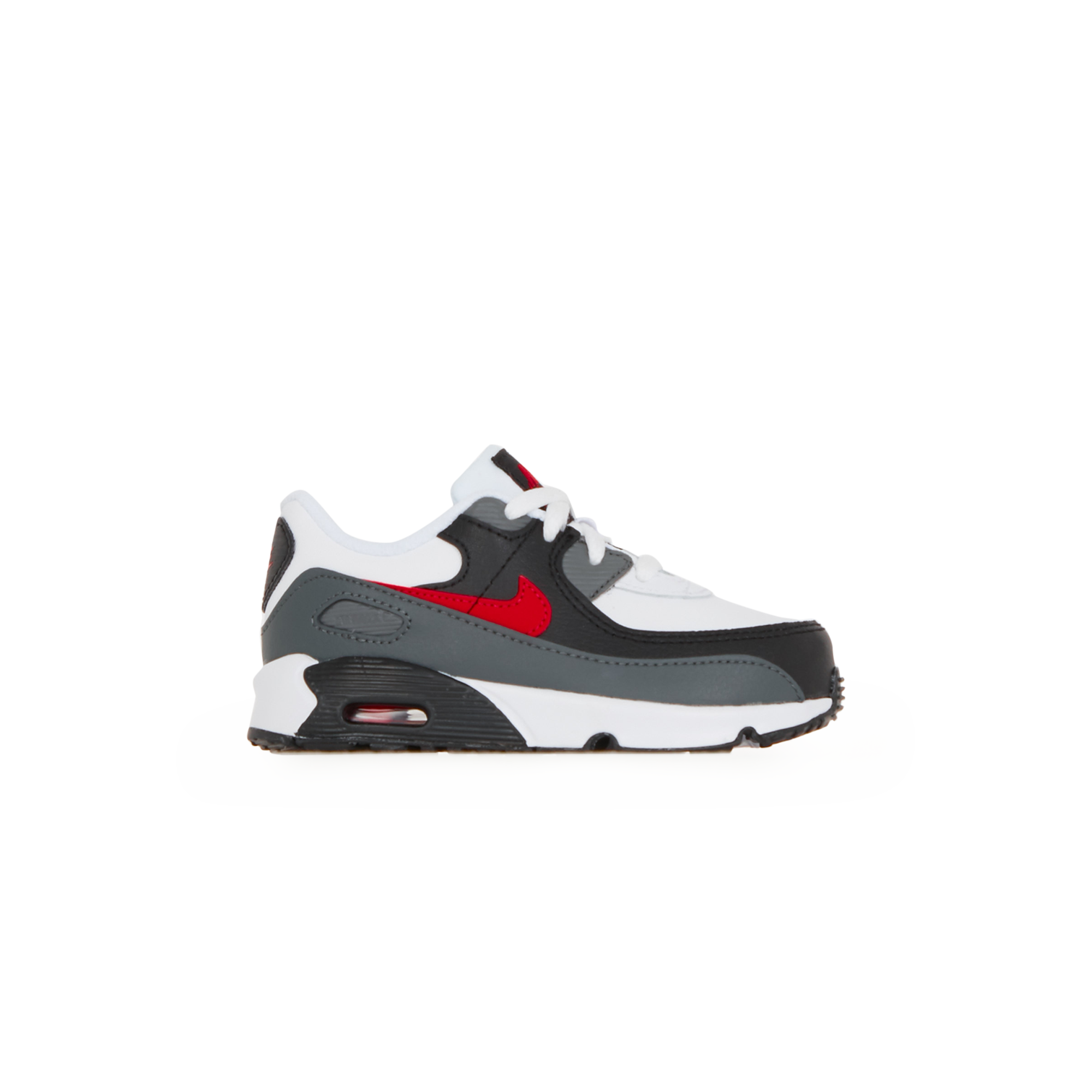 Air Max 90  Blanc/rouge/gris   - Bébé - - CD6868-113