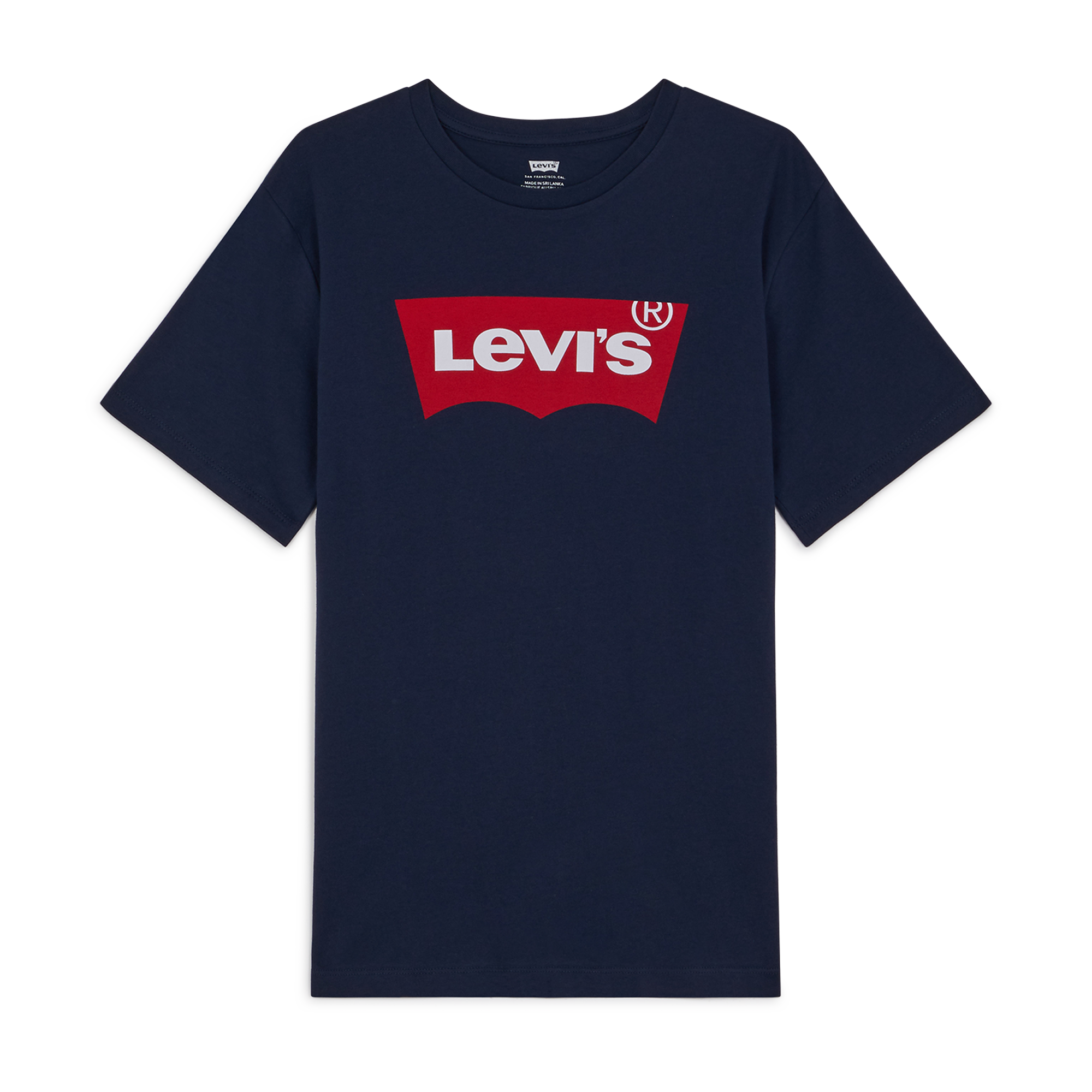 Tee Shirt Batwing Logo Levis Bleu L Male