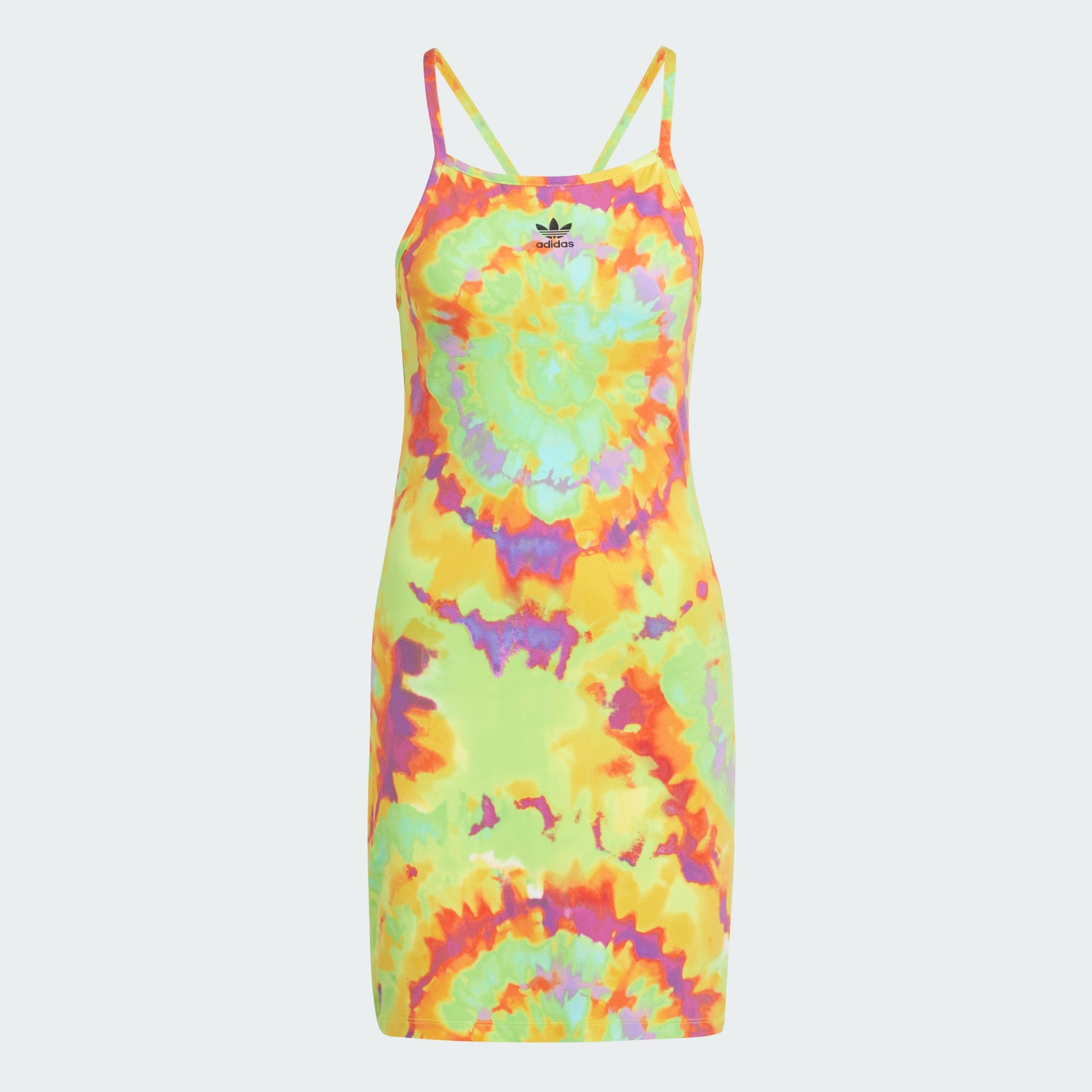 Robe adidas jaune best sale