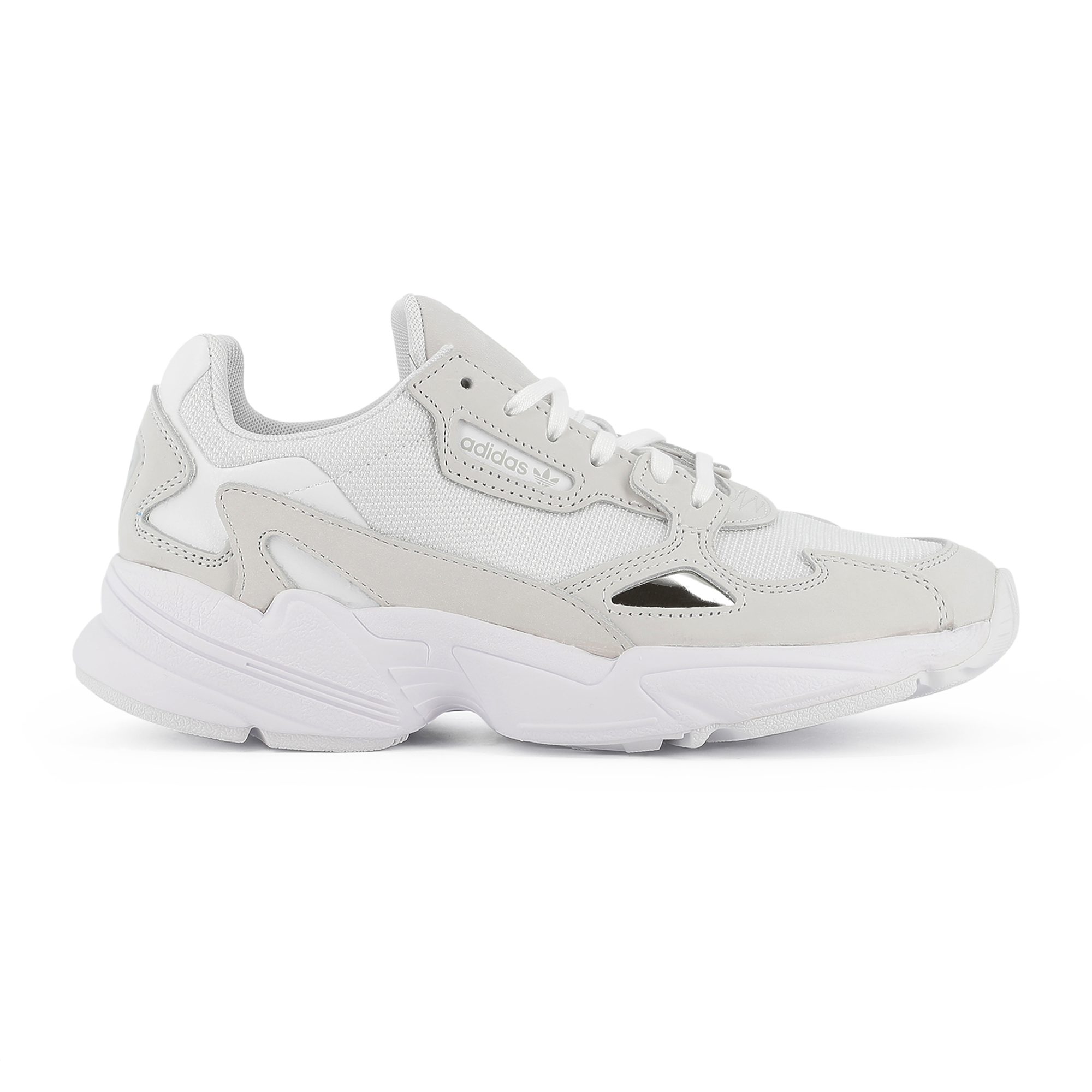 adidas falcon blanche et doré