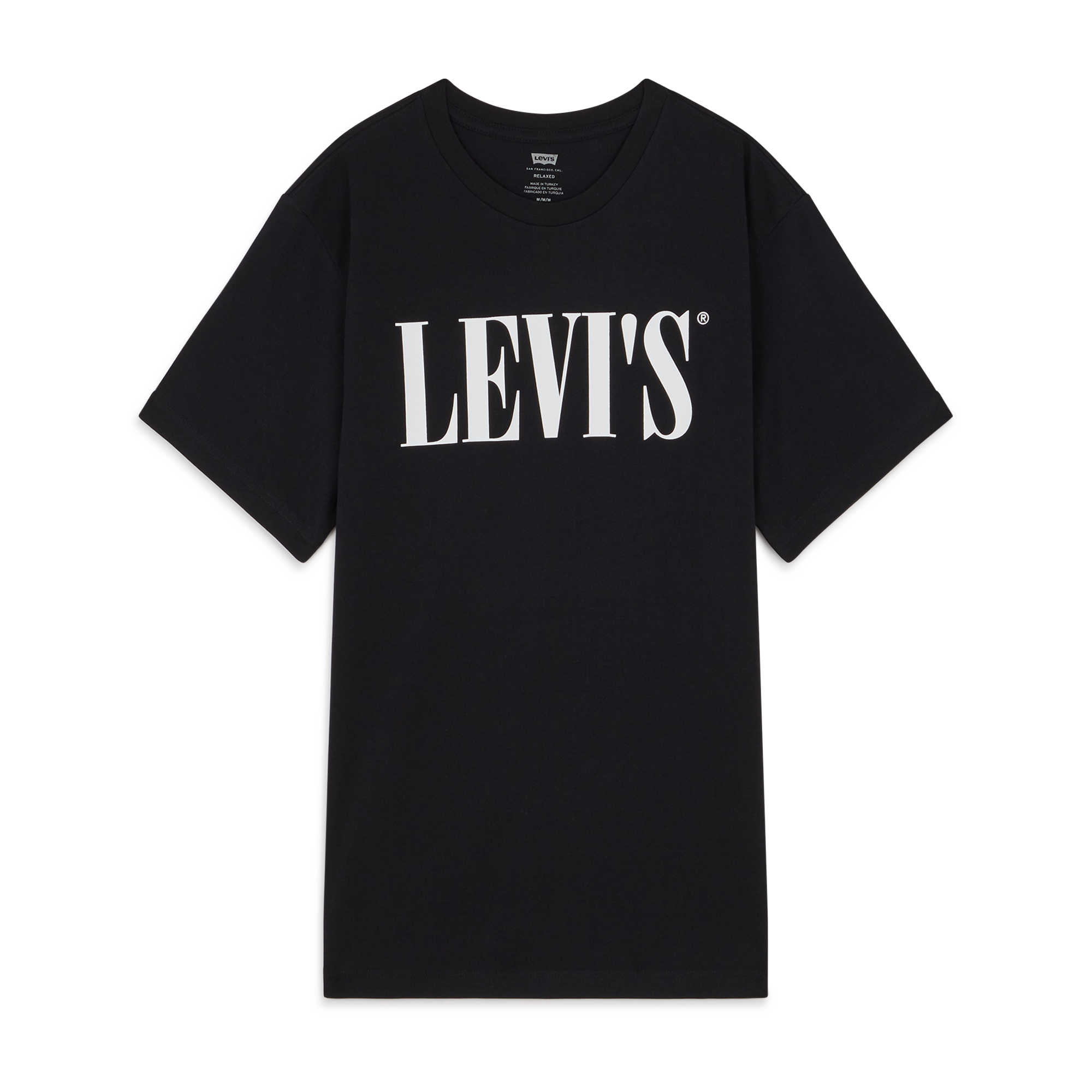 Tee Shirt Relaxed Graphic Levis Noir L Male