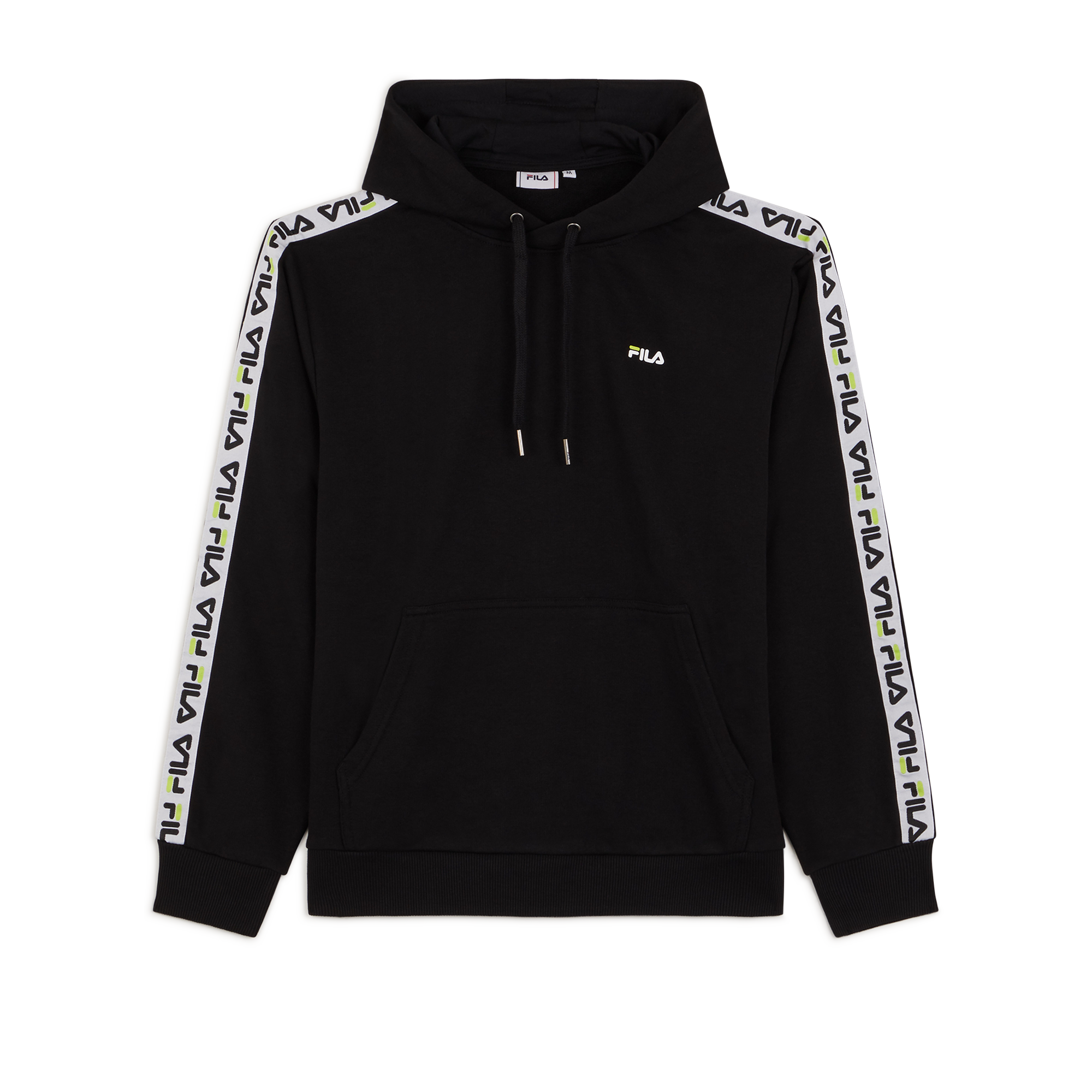 Hoodie Tape Fila Noir Xs Male