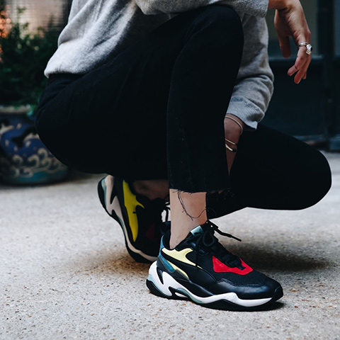 puma thunder spectra noir