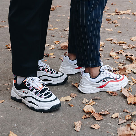 Fila - Ray Blanc Blanc | Courir Fila - Ray Blanc Blanc | Courir