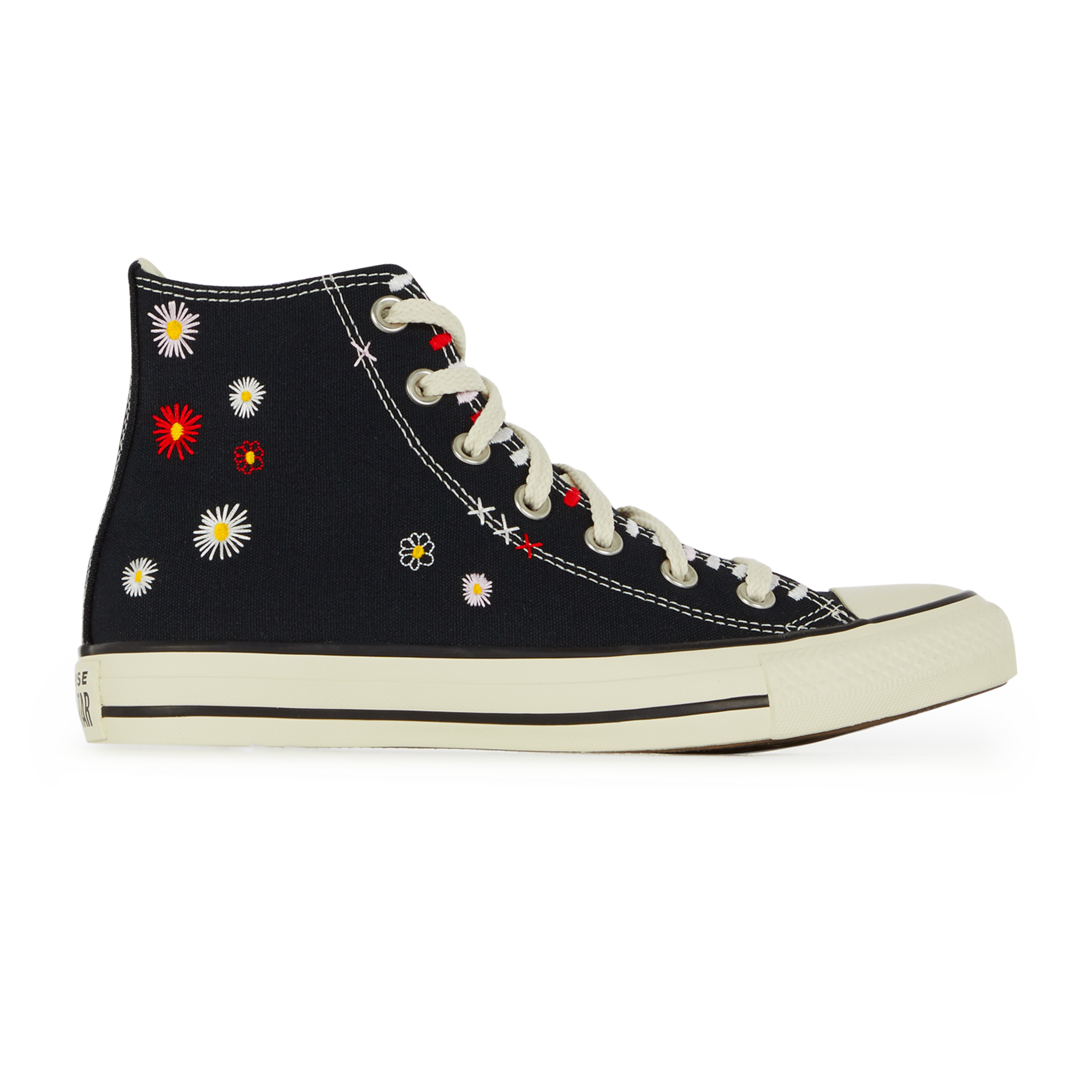 Ctas Hi Flower Converse Noir 36 Female