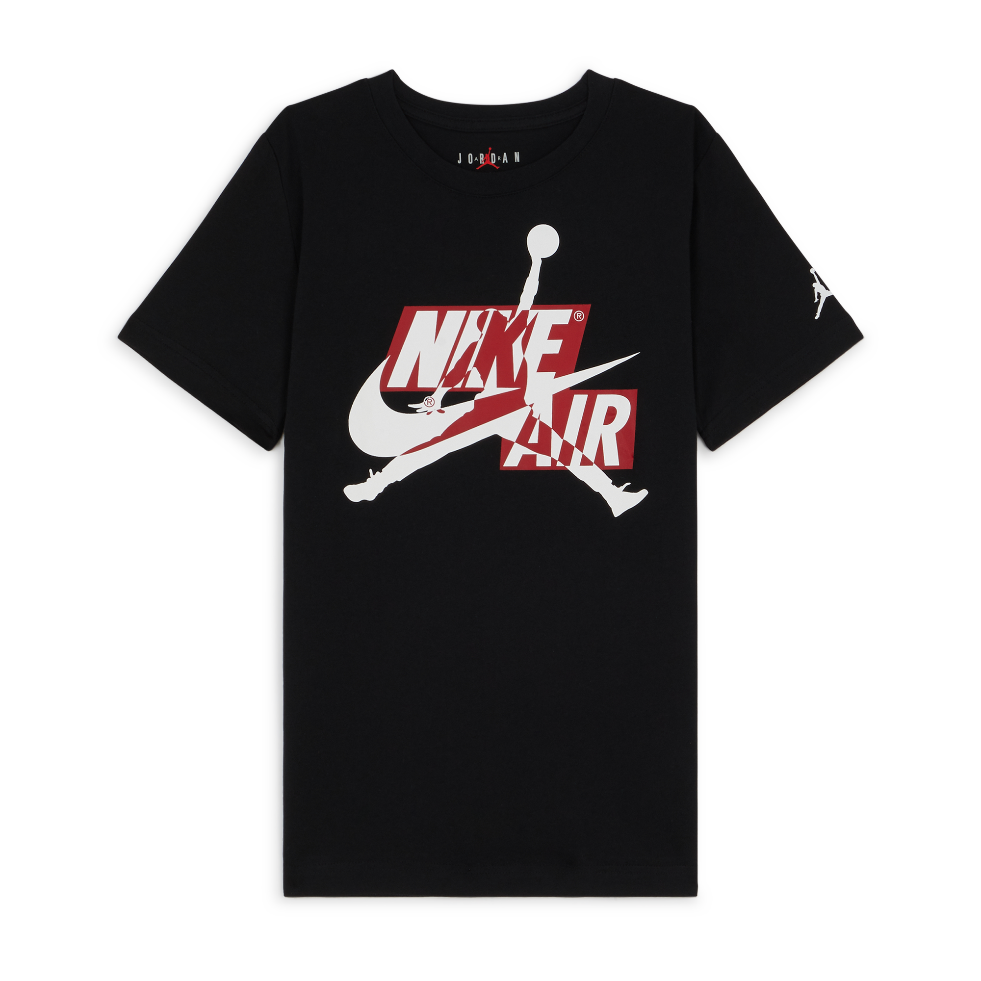 Jumpman Classic Iii Tee Jordan Noir/rouge 10/12 Ans Unisex