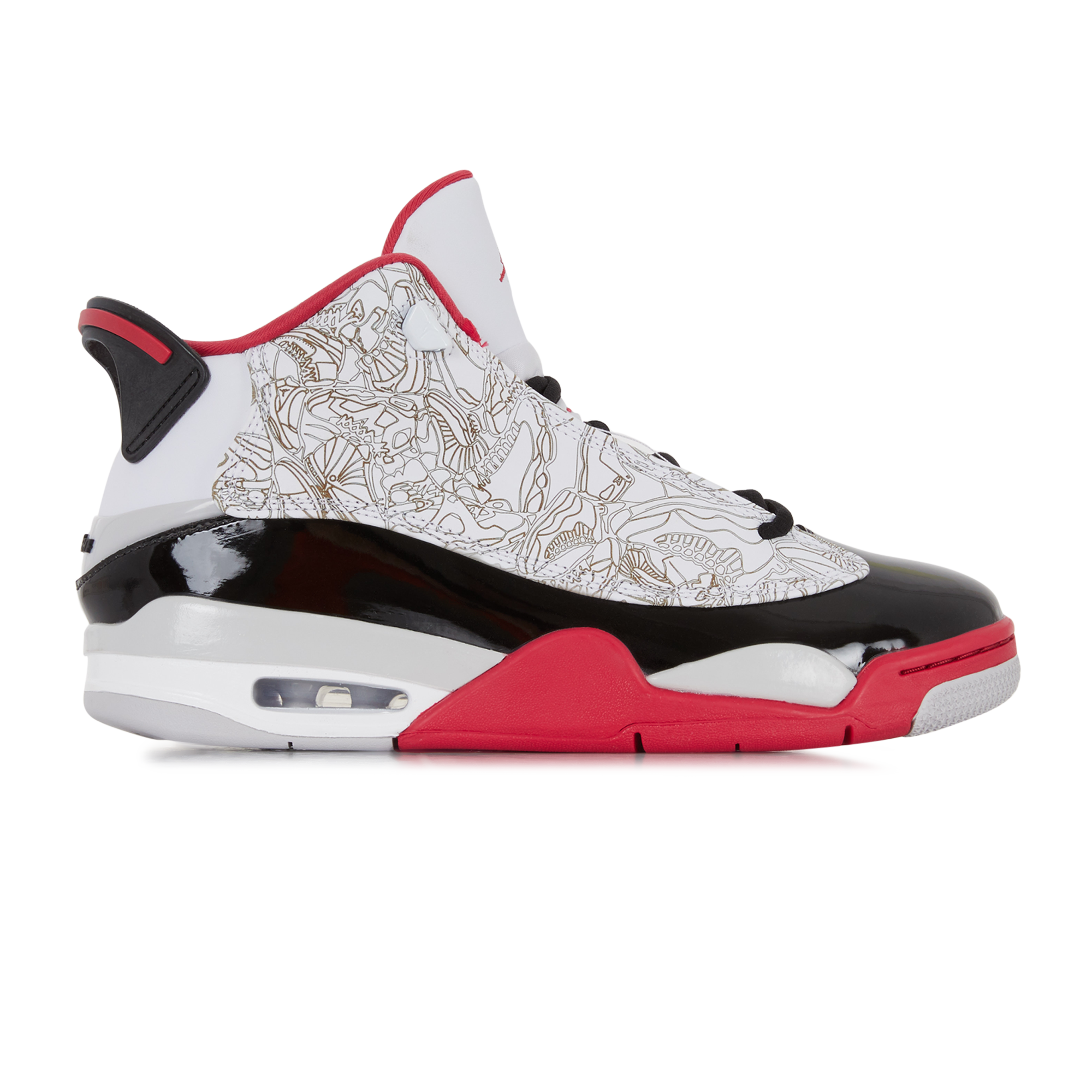 jordan two3 red and white