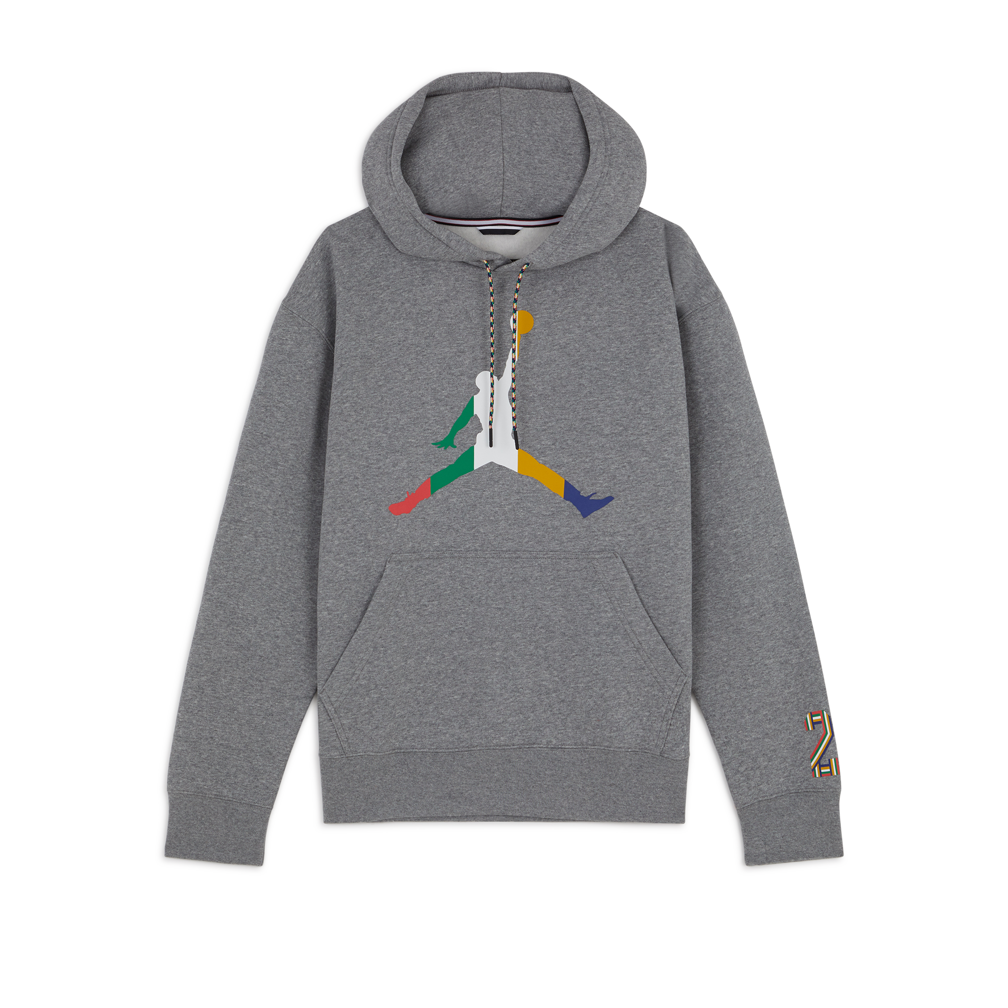 Hoodie Jordan Sport Dna Flc Jordan Gris L Male