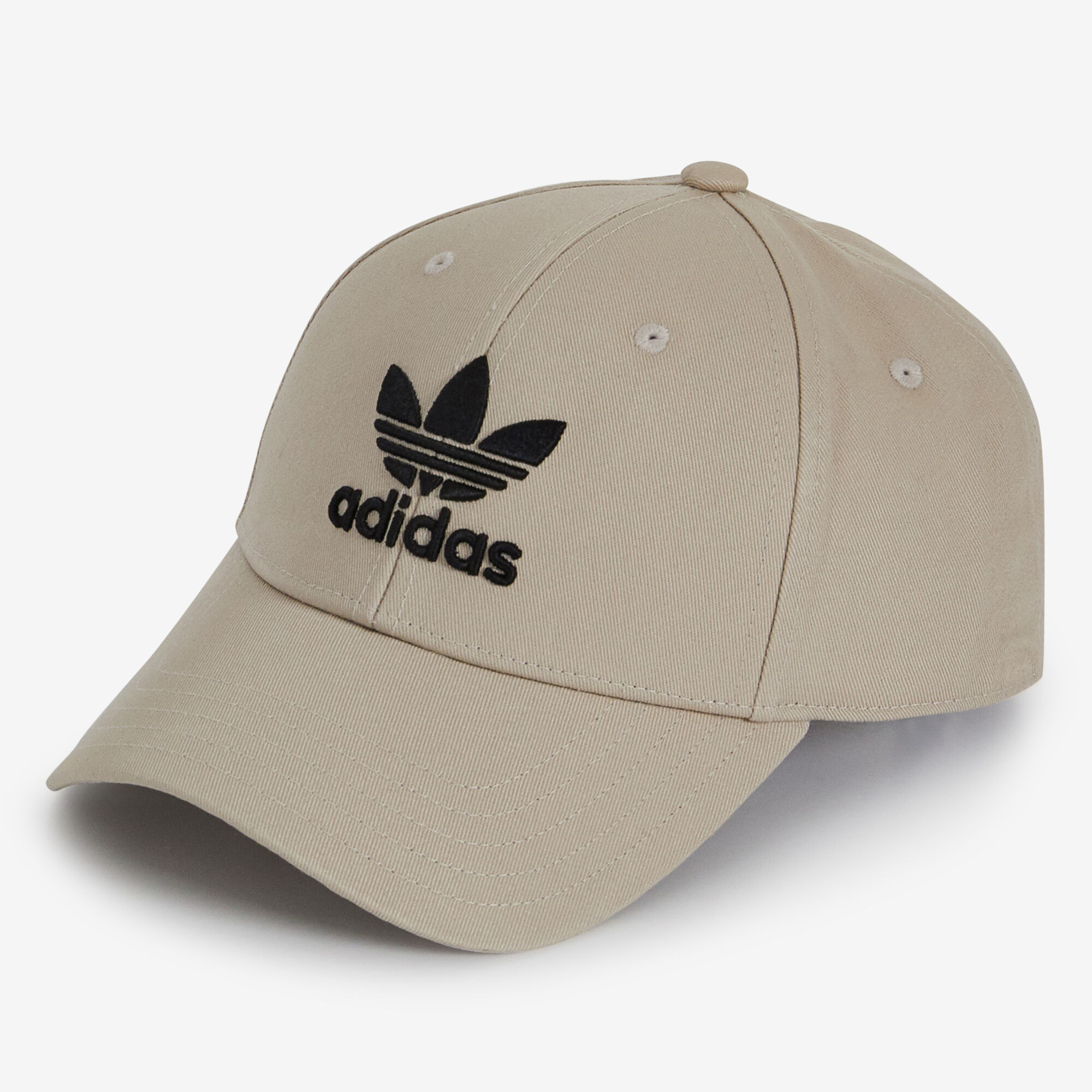 ADIDAS ORIGINALS TREFOIL CAP BEIGE BLACK CAPS UNISEX Courir