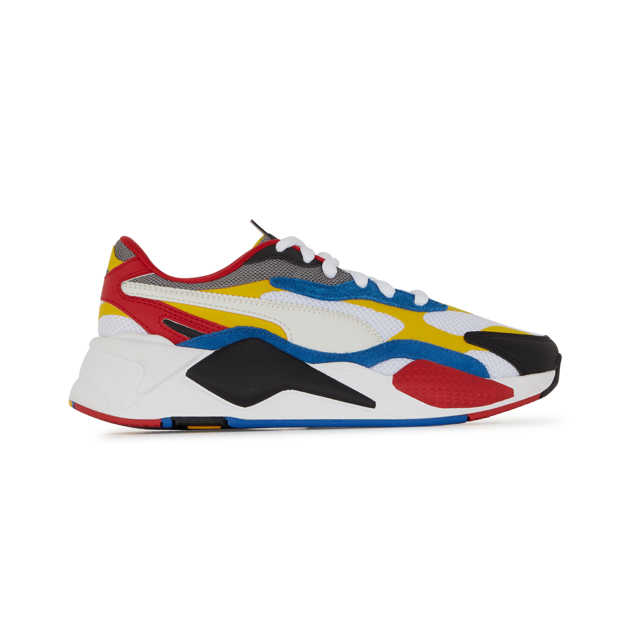 puma jaune et bleu