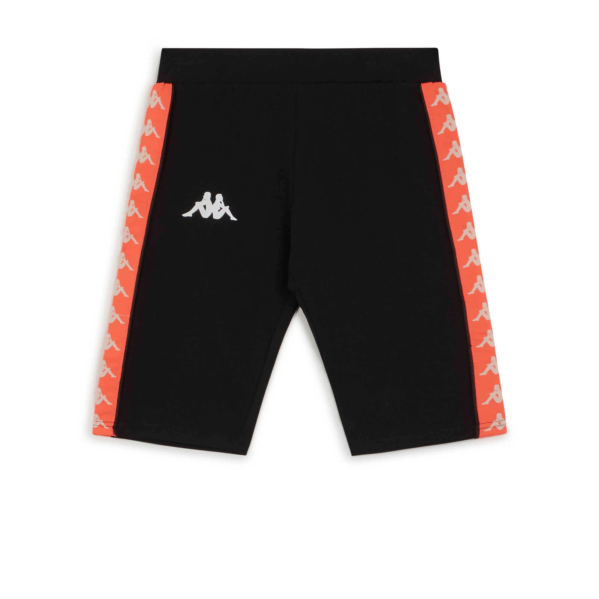 Short Cycliste 222 Banda Cicles Kappa Noir/orange Fluo M Female