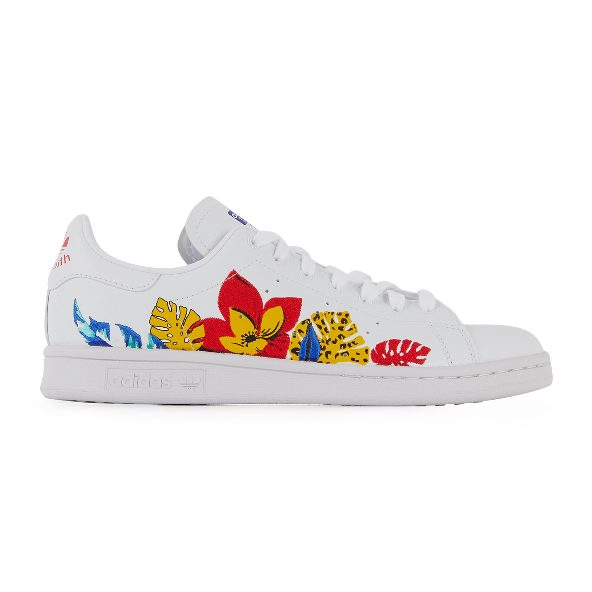Stan Smith Flower Embroidery Blanc/rouge/jaune