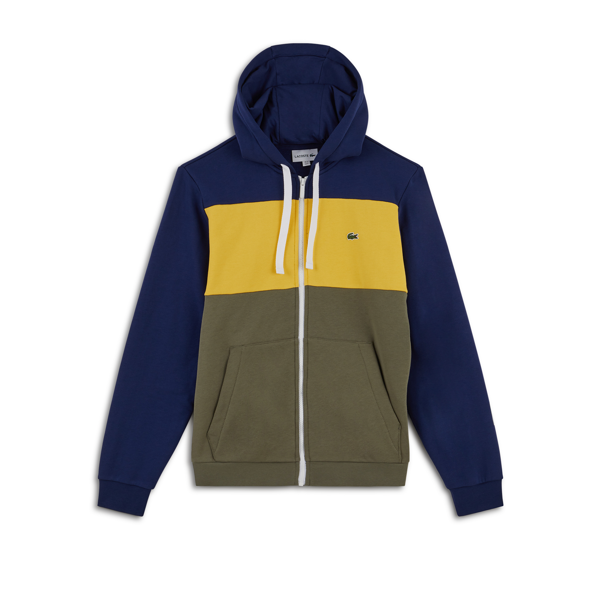 Jacket Fz Tricolore Small Logo Kaki/marine/jaune