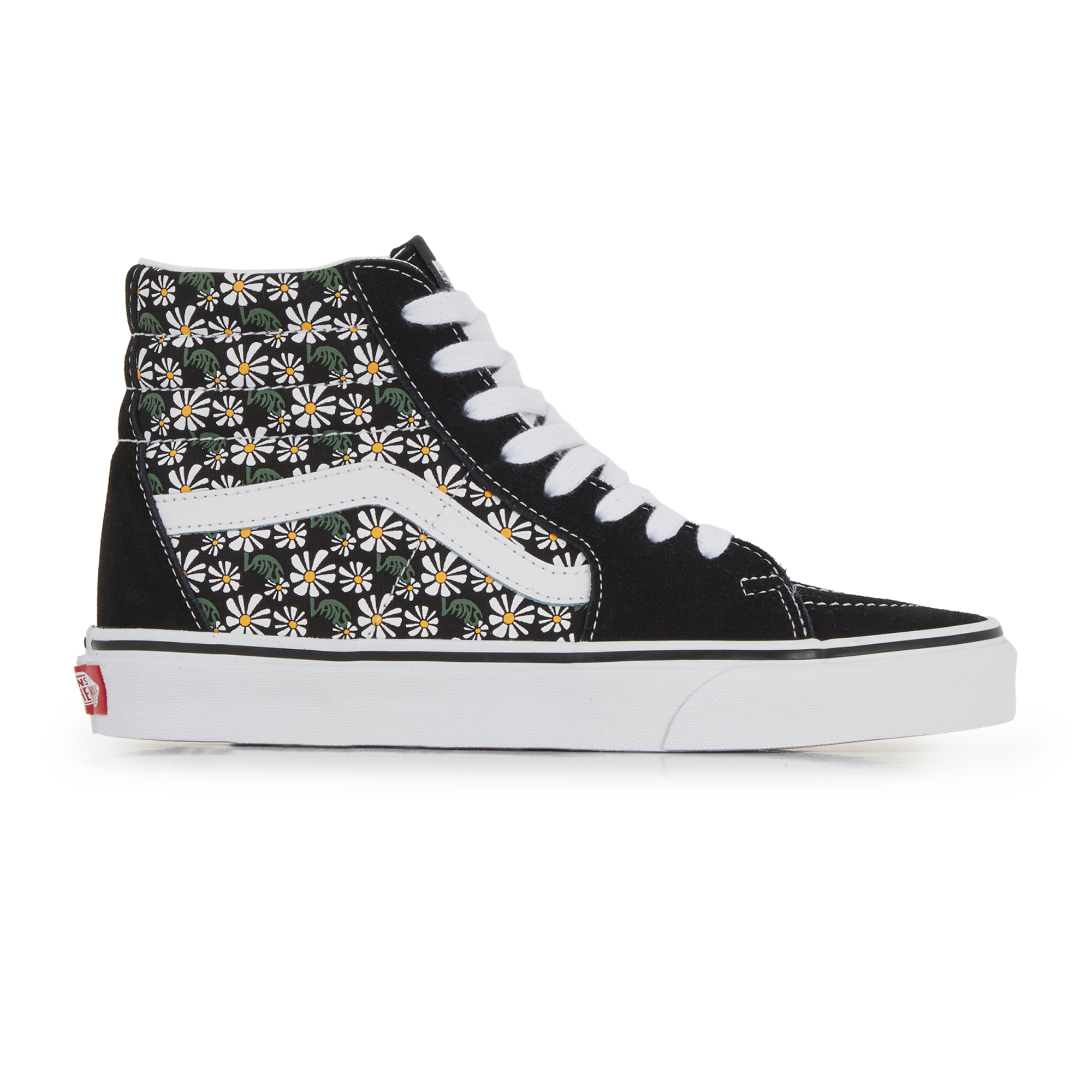 Sk8-hi Daisy Print Noir/blanc/jaune - VN0A7Q5NZB31 Sk8-hi Daisy Print Noir/blanc/jaune - VN0A7Q5NZB31