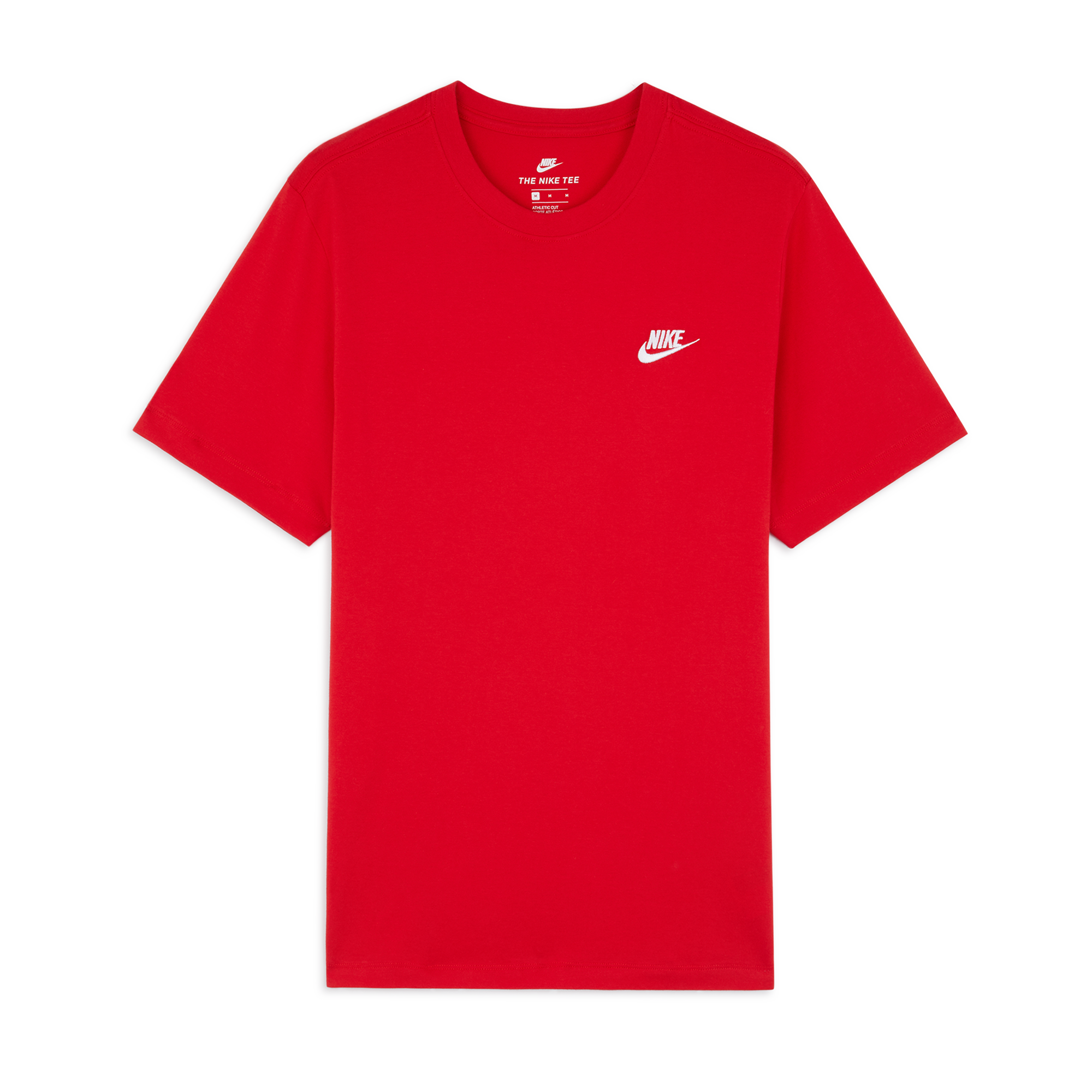 NIKE TEE SHIRT CLUB ROUGE - TEE-SHIRT HOMME