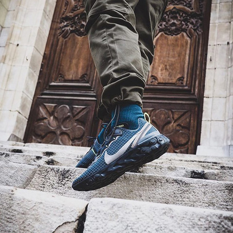 nike react element 55 bleu marine