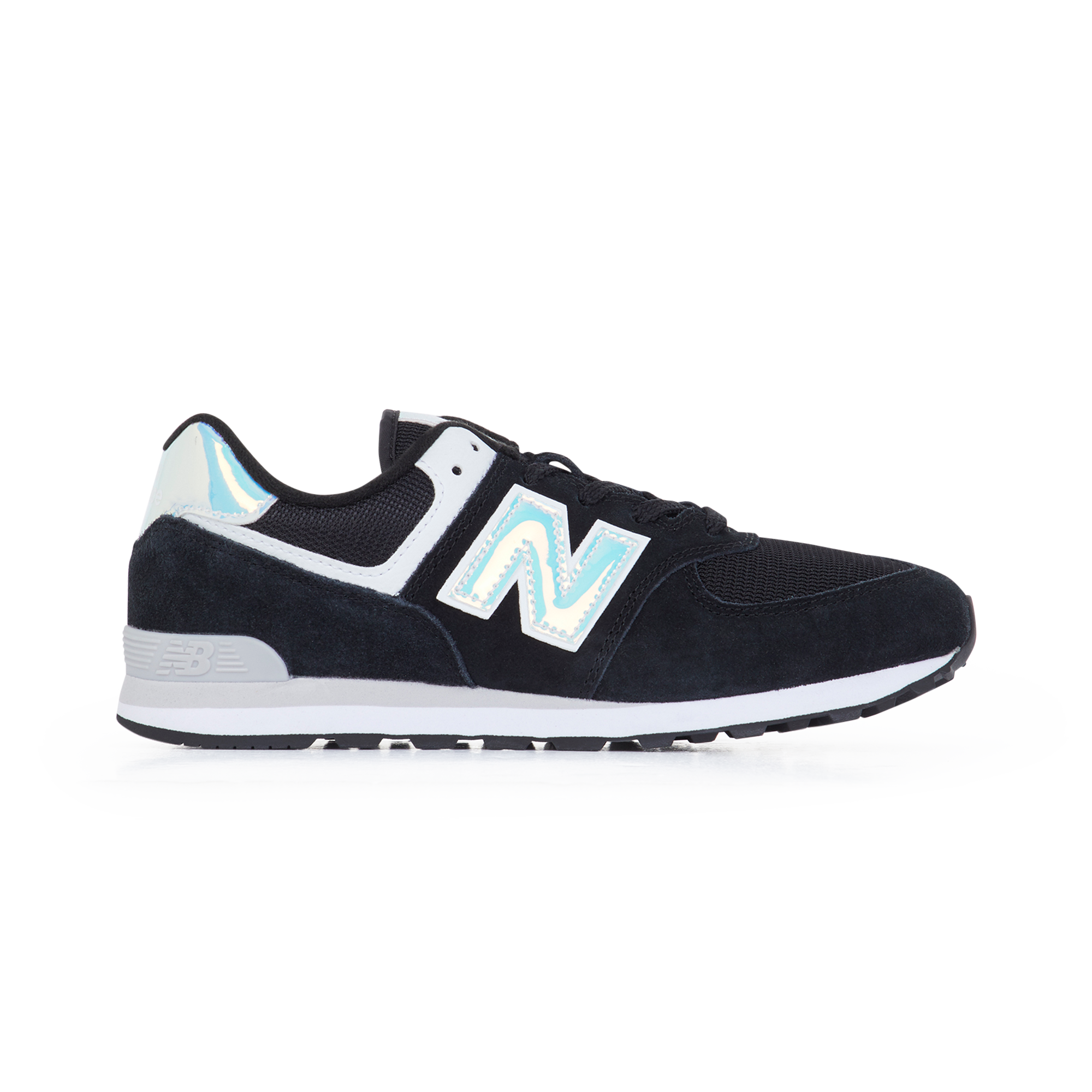 574 New Balance Noir/iridescent 39 Unisex