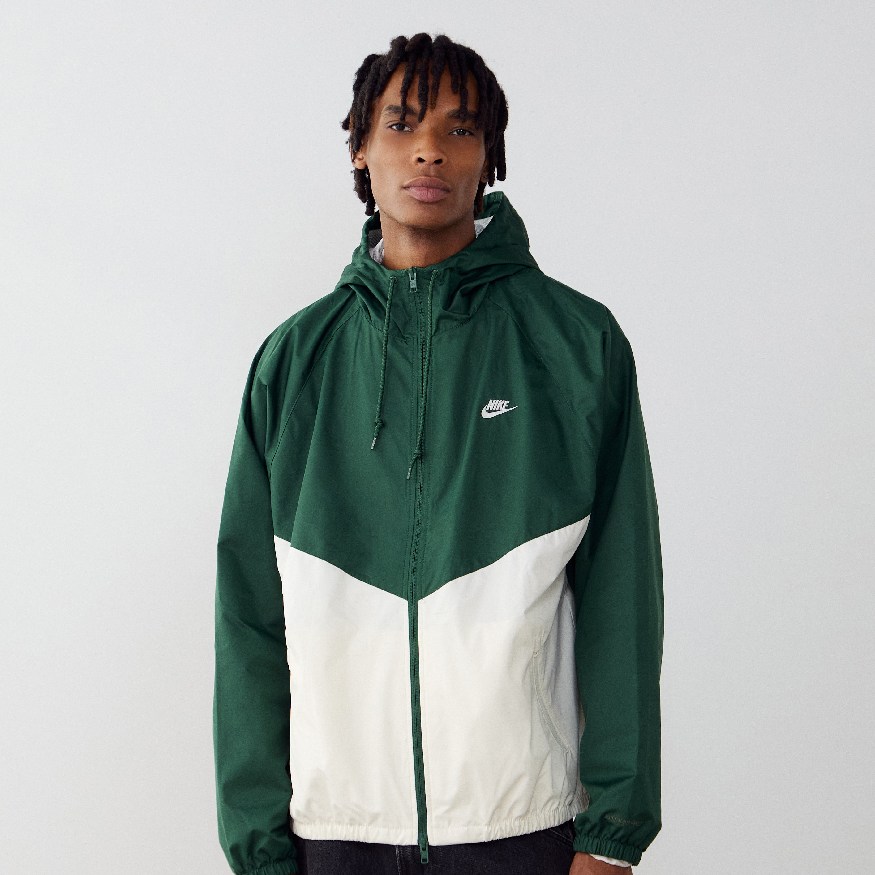 nike green jacket windbreaker