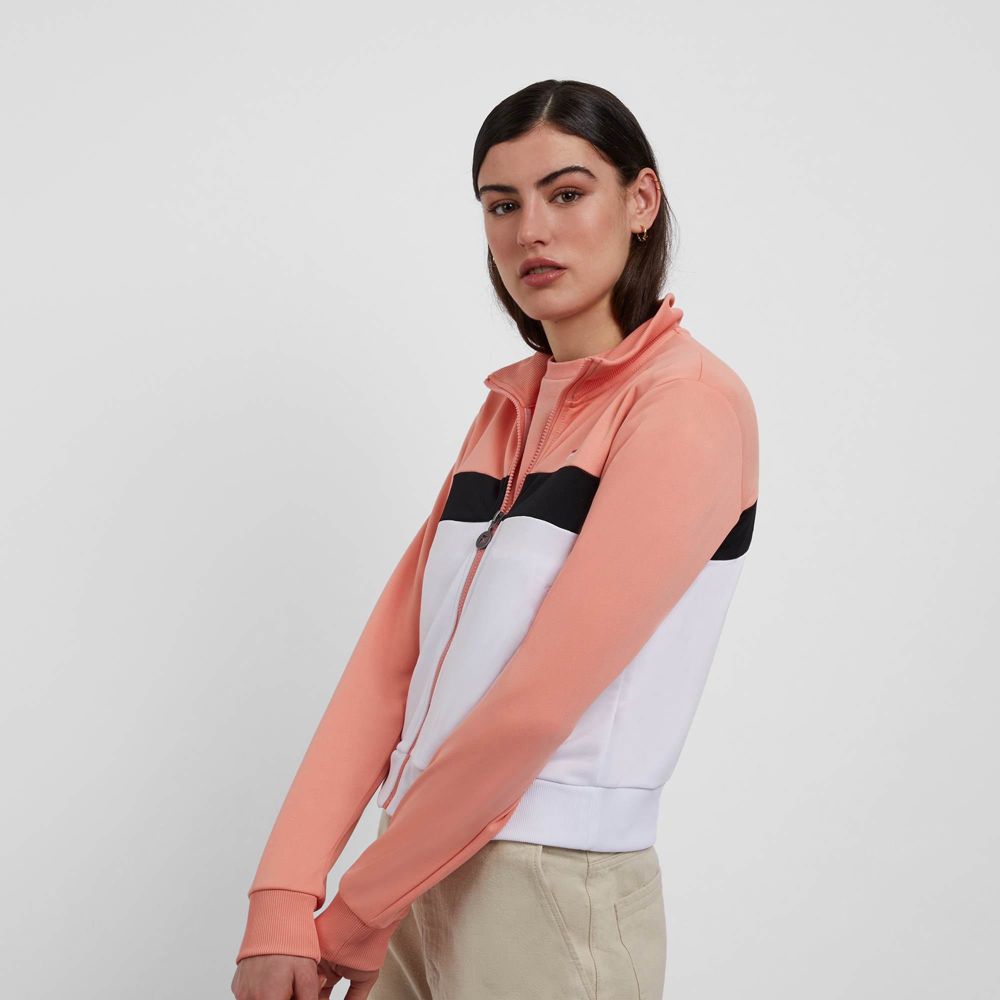 Jacket Samah Colorblock Fila Rose/noir/blanc M Female