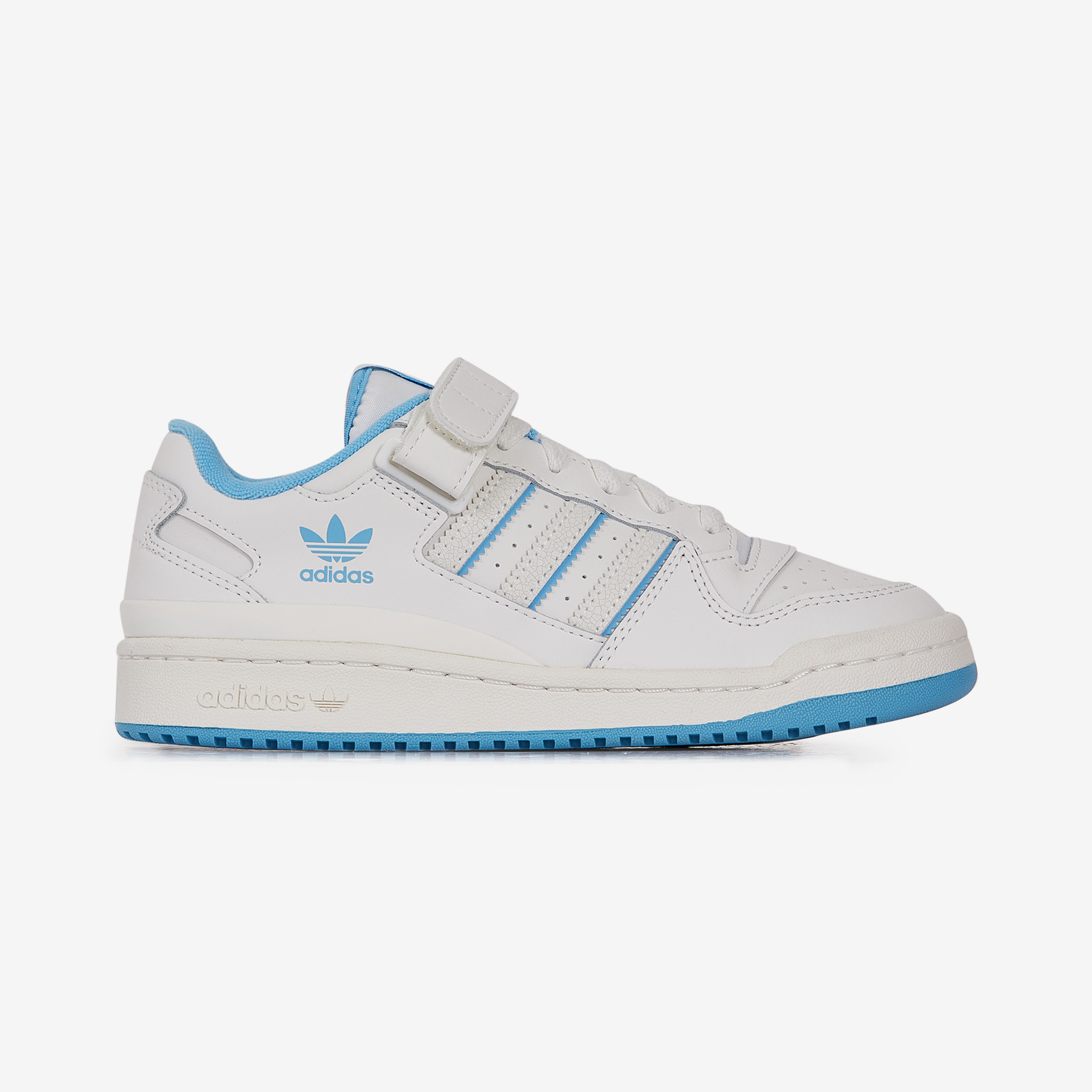 Forum Low  Blanc/bleu Ciel - IG3835