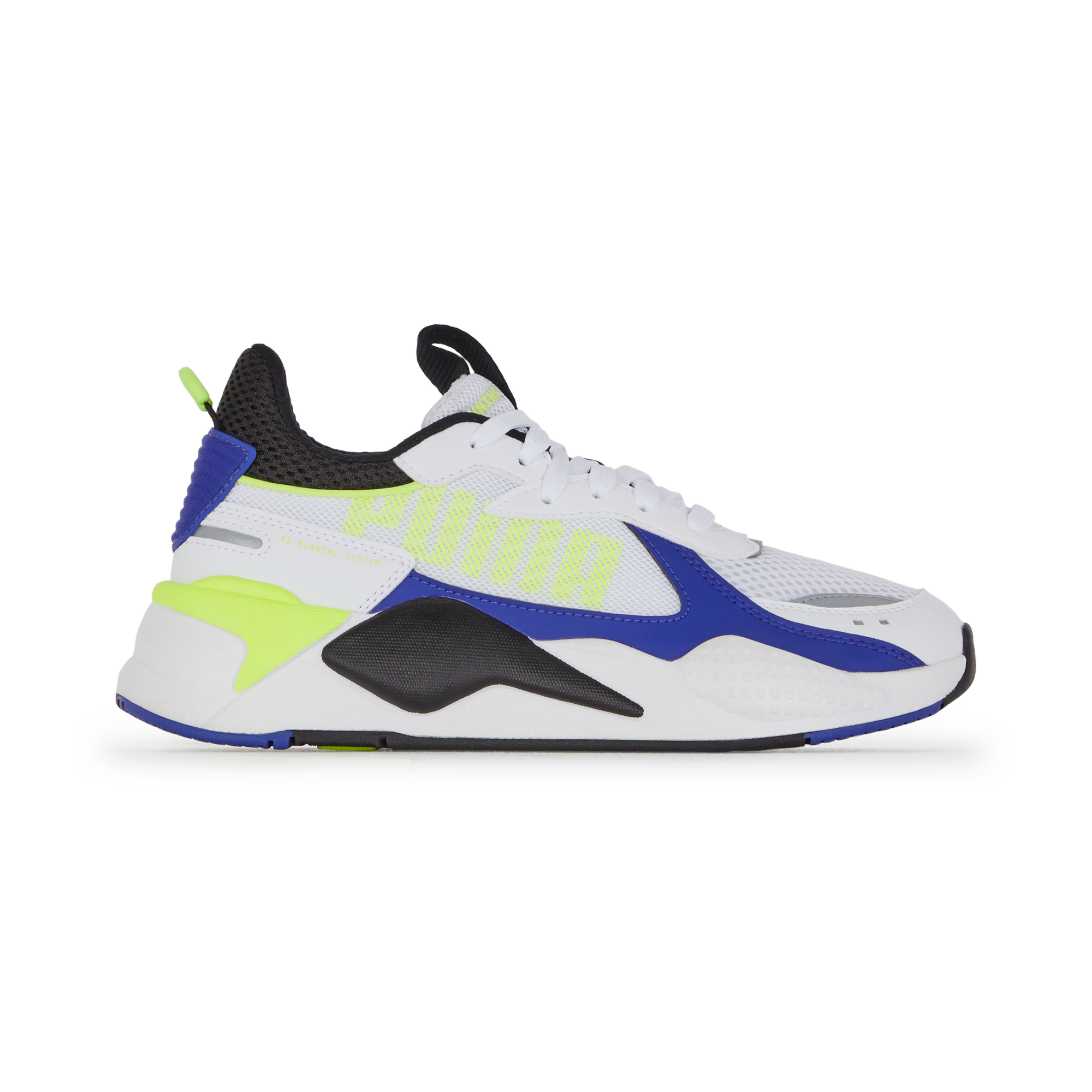 puma jaune et bleu
