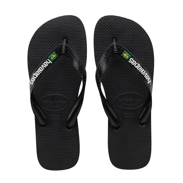 Brasil Logo Havaianas Noir 41/42 Male