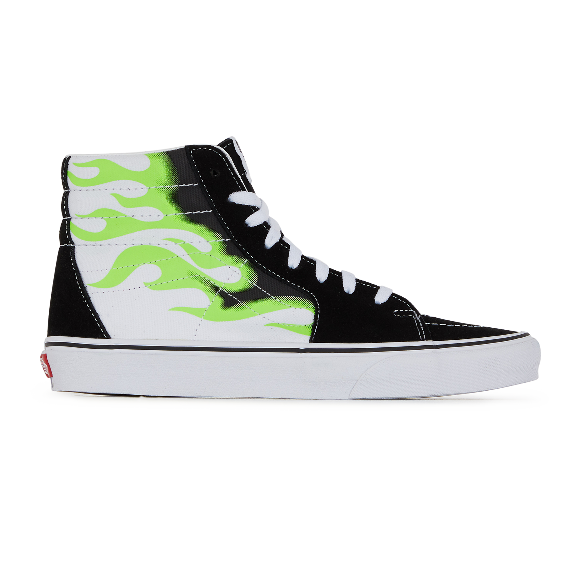 Sk8-hi Flame Vans Blanc/vert 40 Male