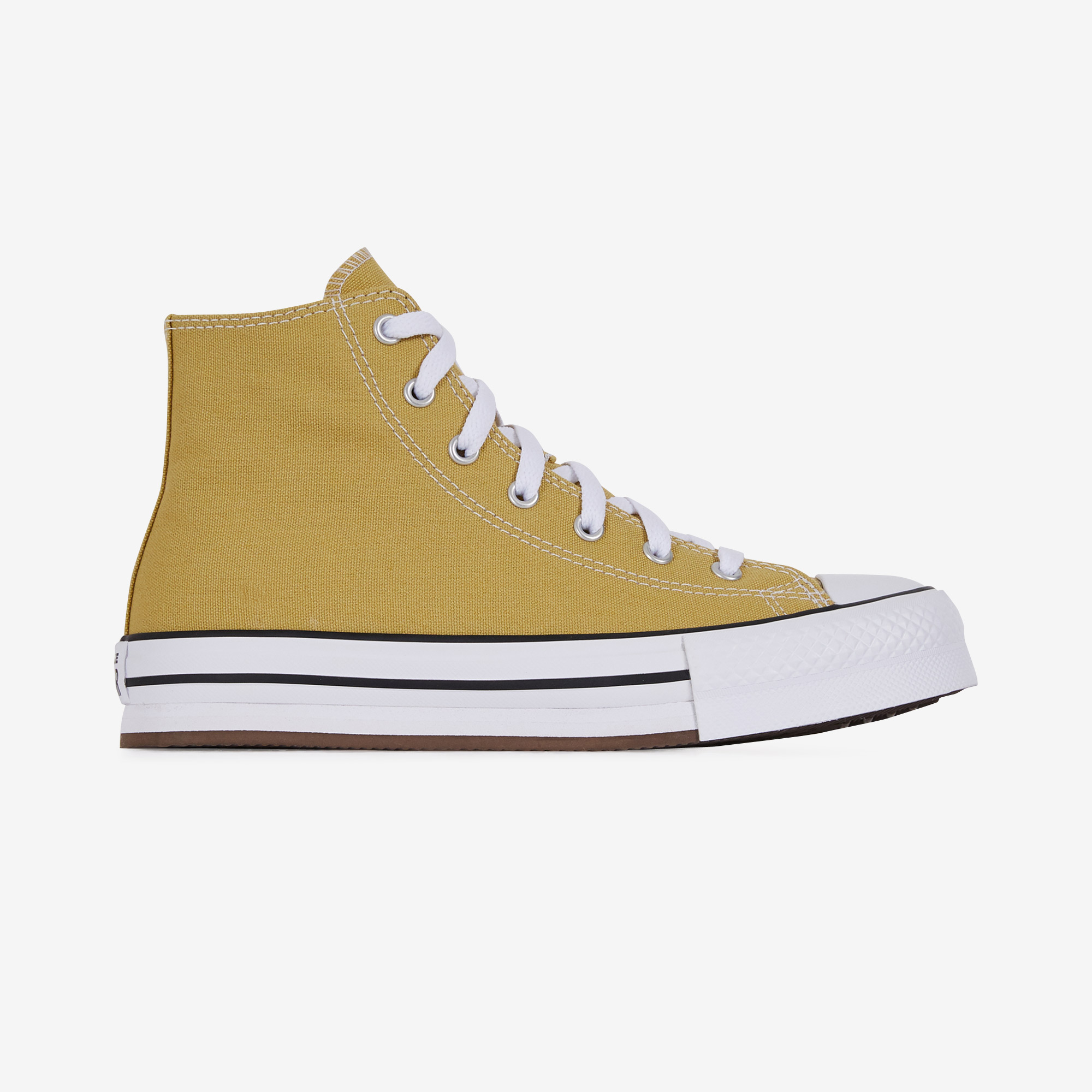 Chuck Taylor All Star Eva Lift Hi  Jaune/blanc - A05467C