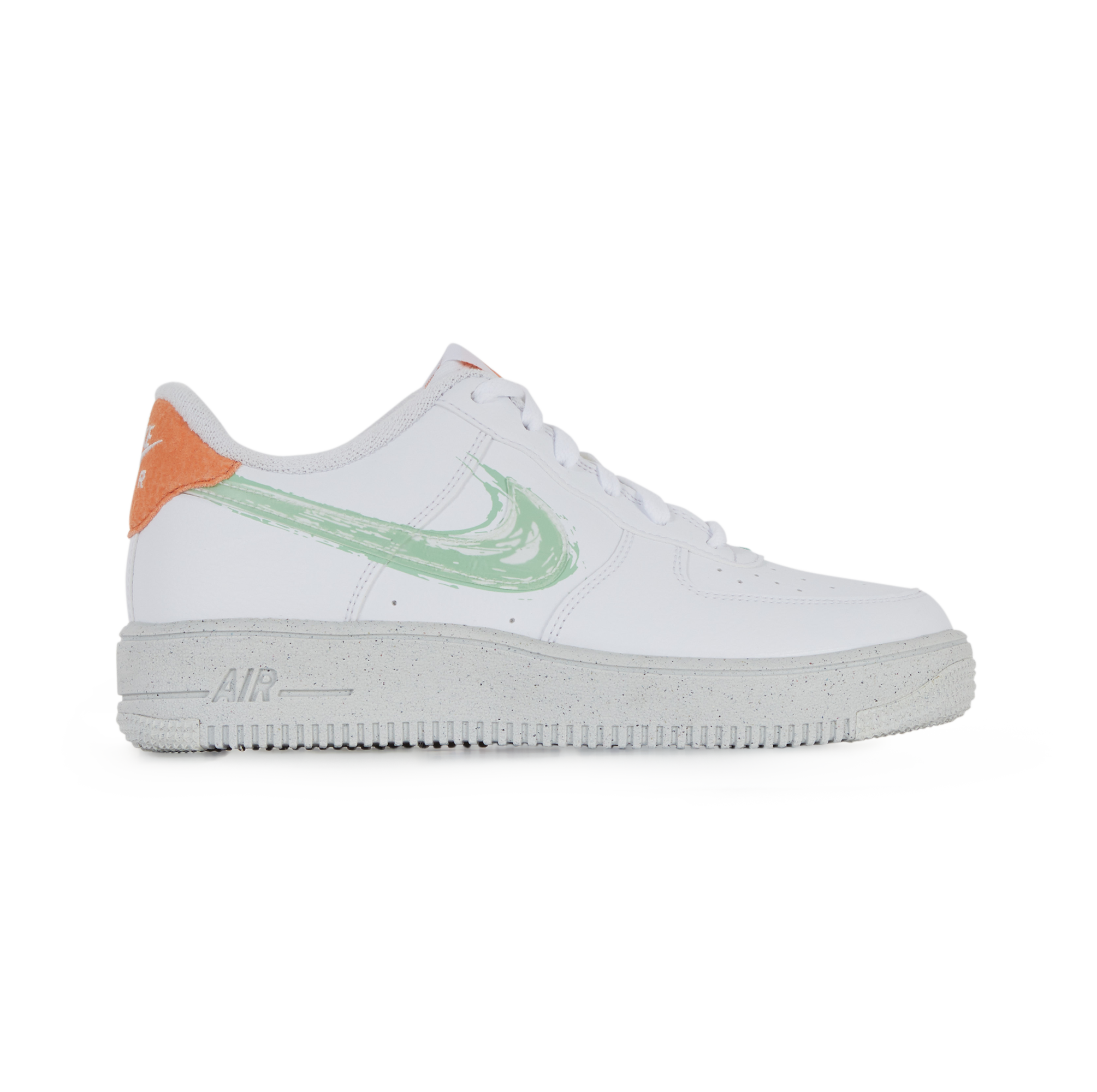 NIKE AIR FORCE 1 LOW CRATER BLANC BLEU WHITE WHITE SNEAKERS
