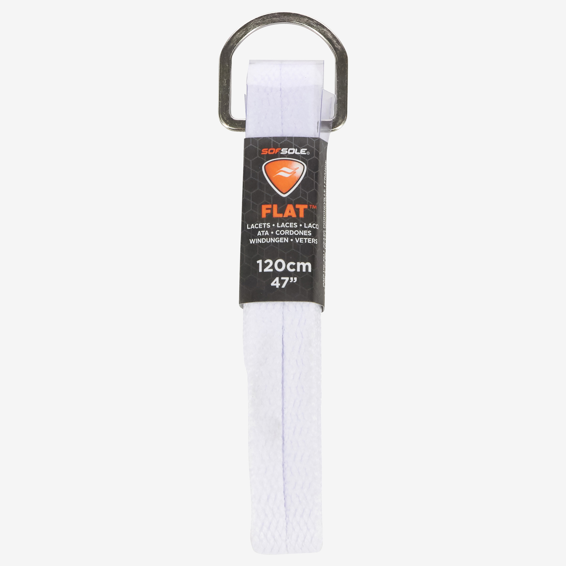 Lacet Plat 120 Cm Sofsole Blanc U Enfant