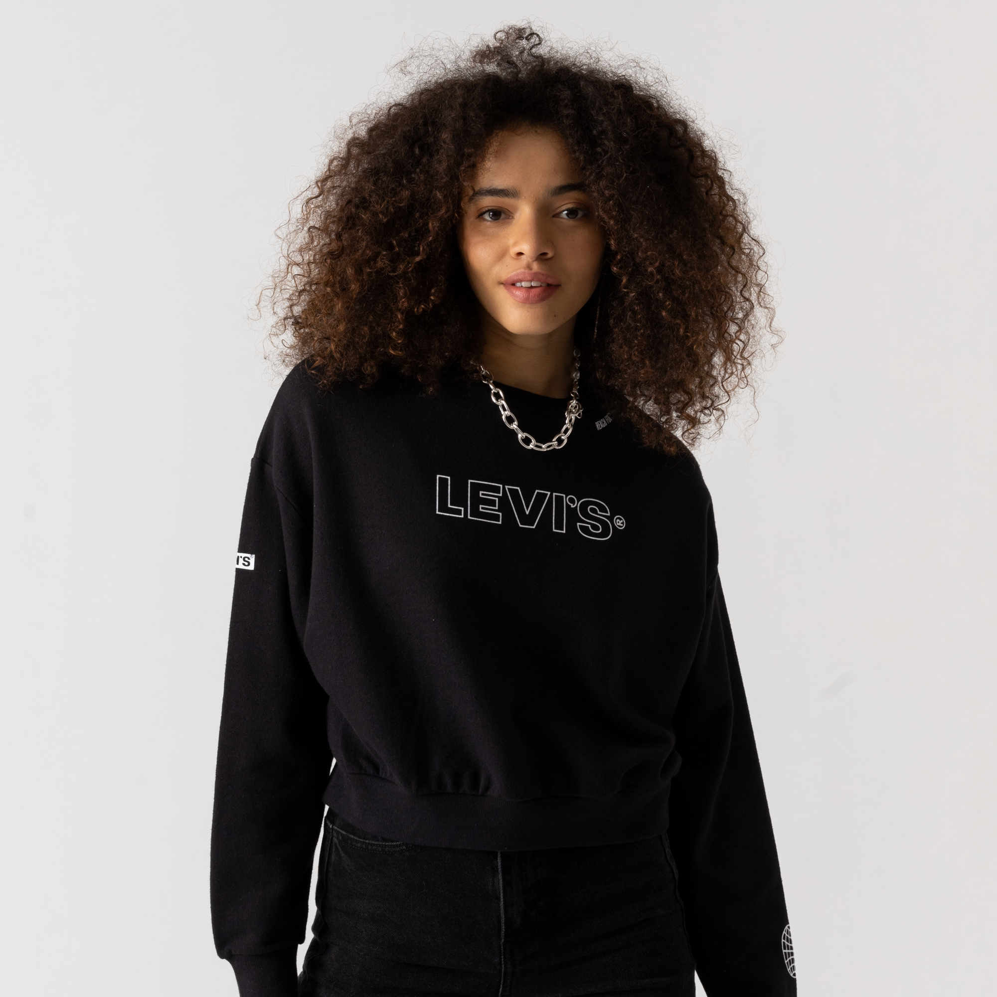 Sweat Crew Graphic Laundry Noir