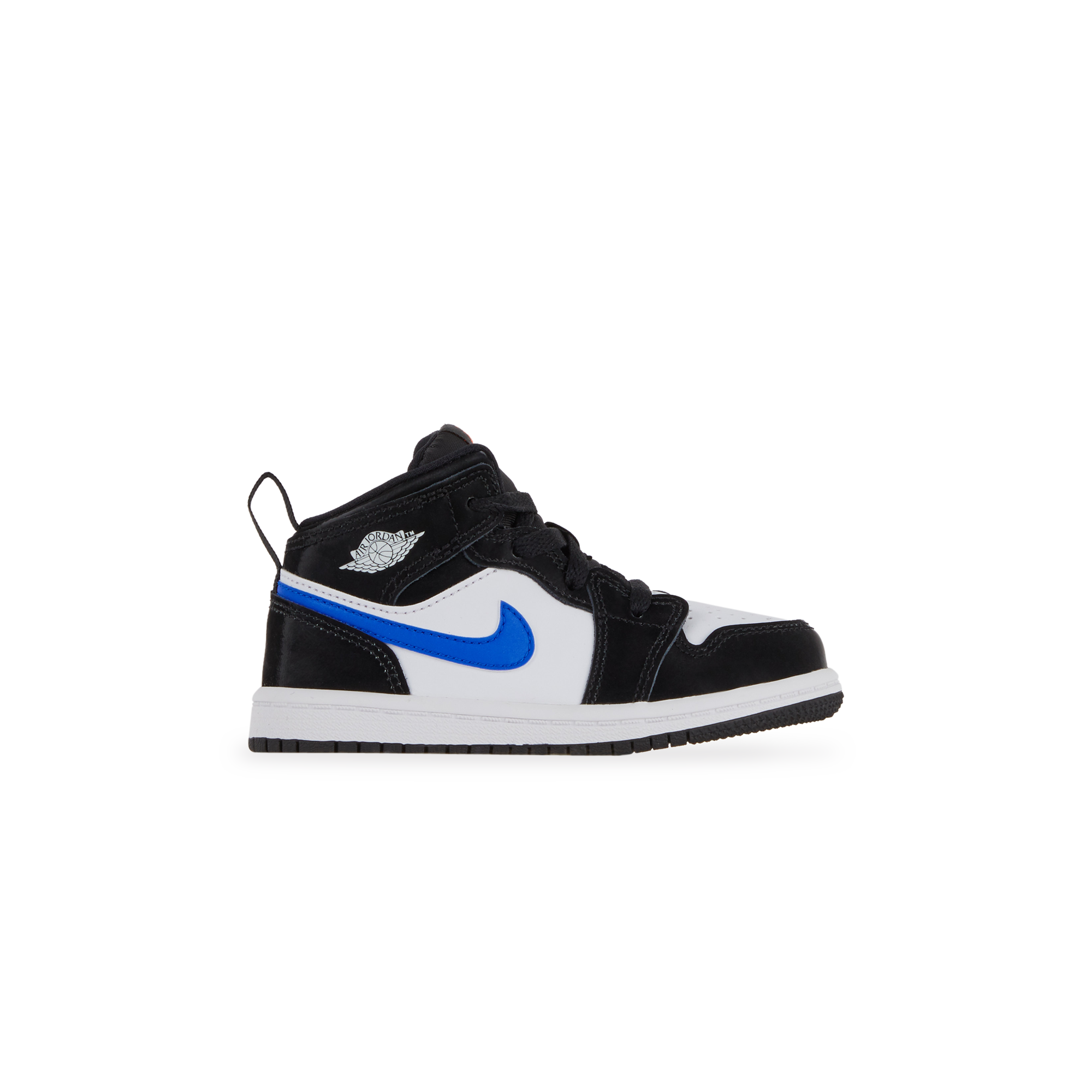 air jordan 1 mid bleu et noir