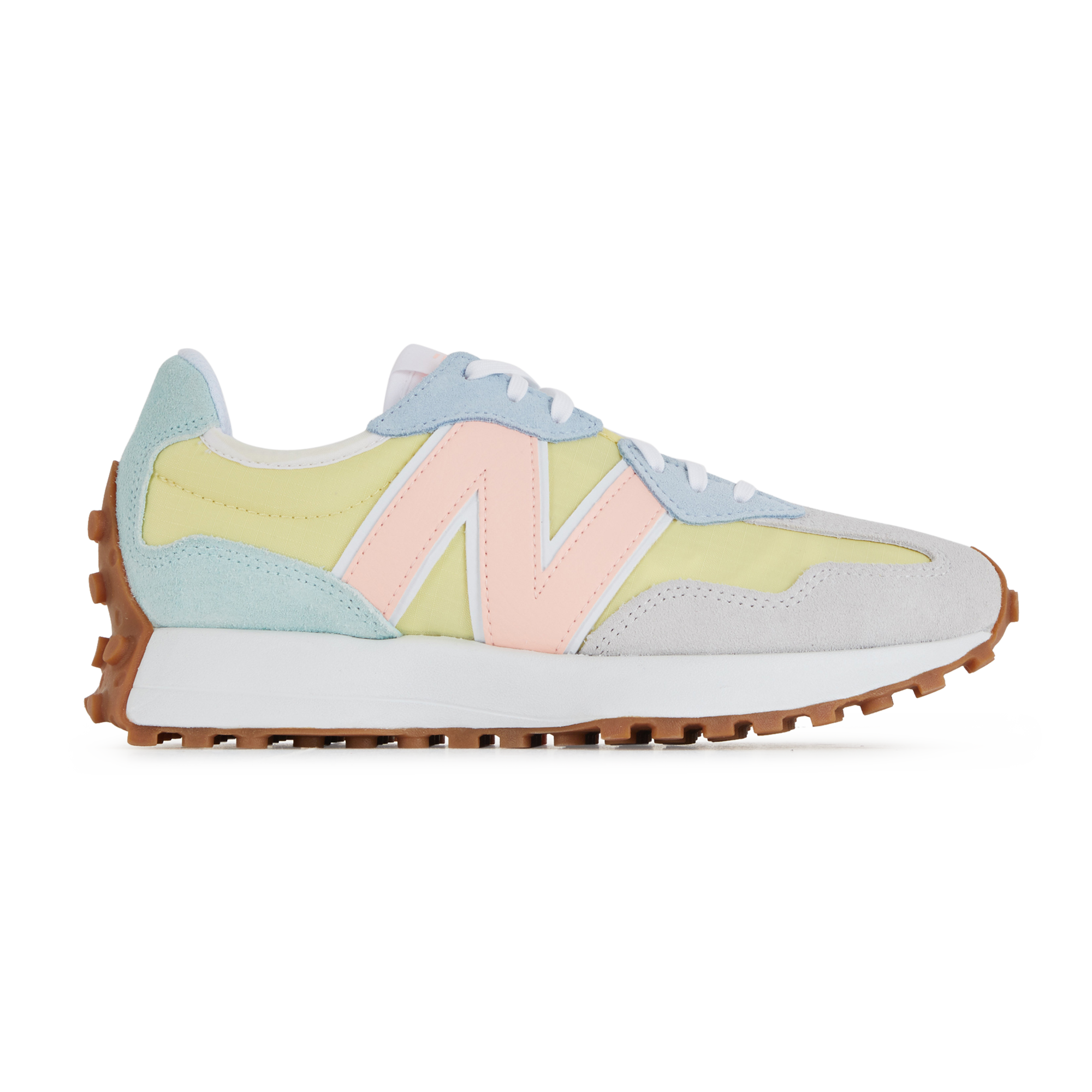 New Balance 327 Pastel  Bleu/rose/jaune - WS327CL1
