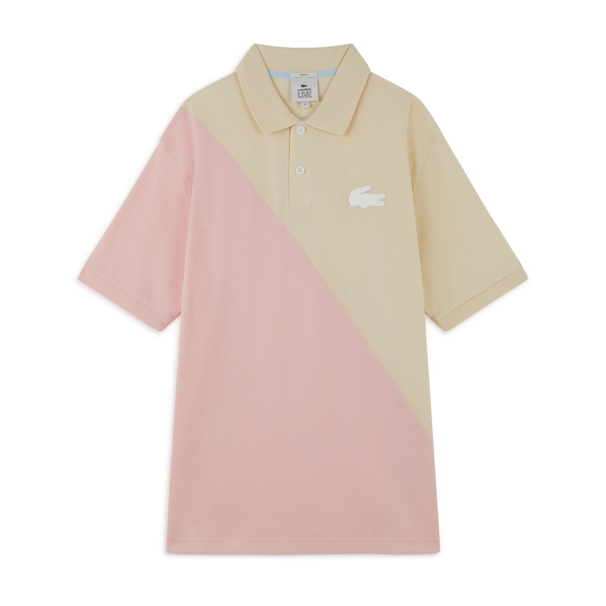 Polo Pastel Colorblock Beige/rose