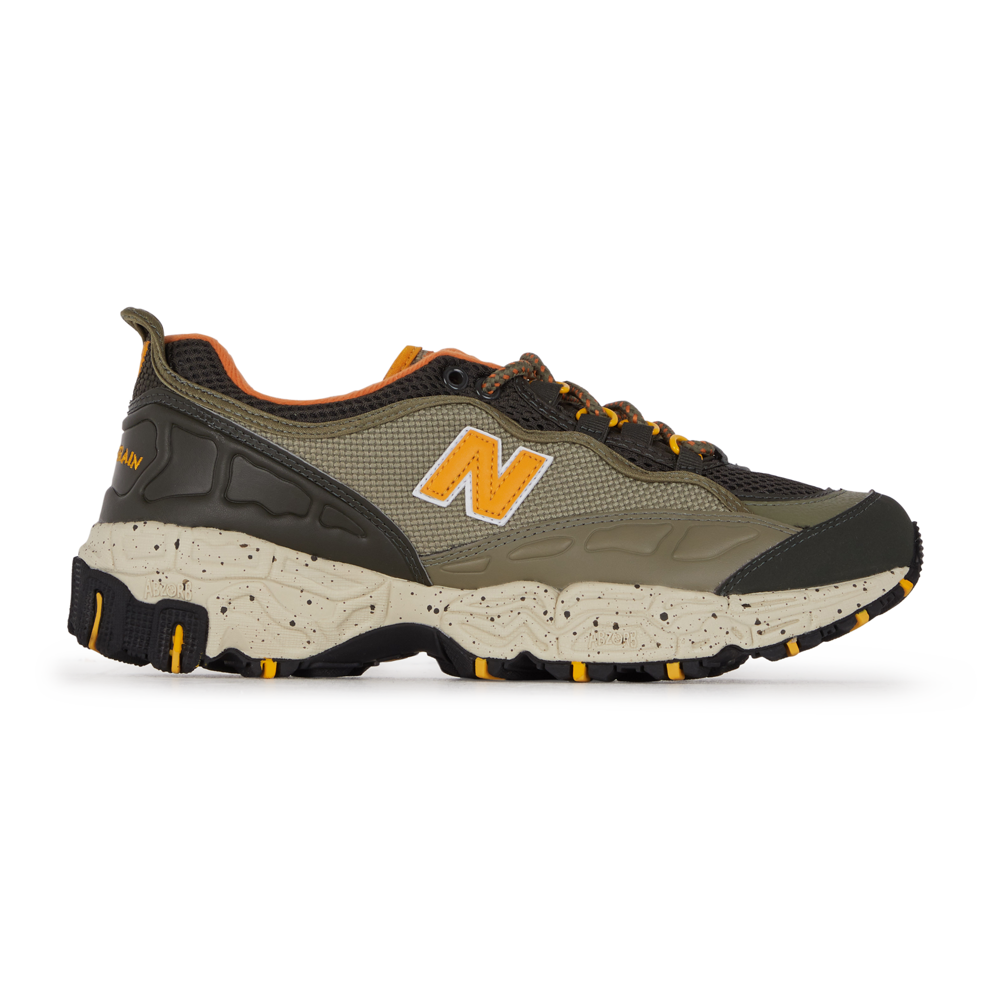 801 New Balance Kaki/jaune 40 Male