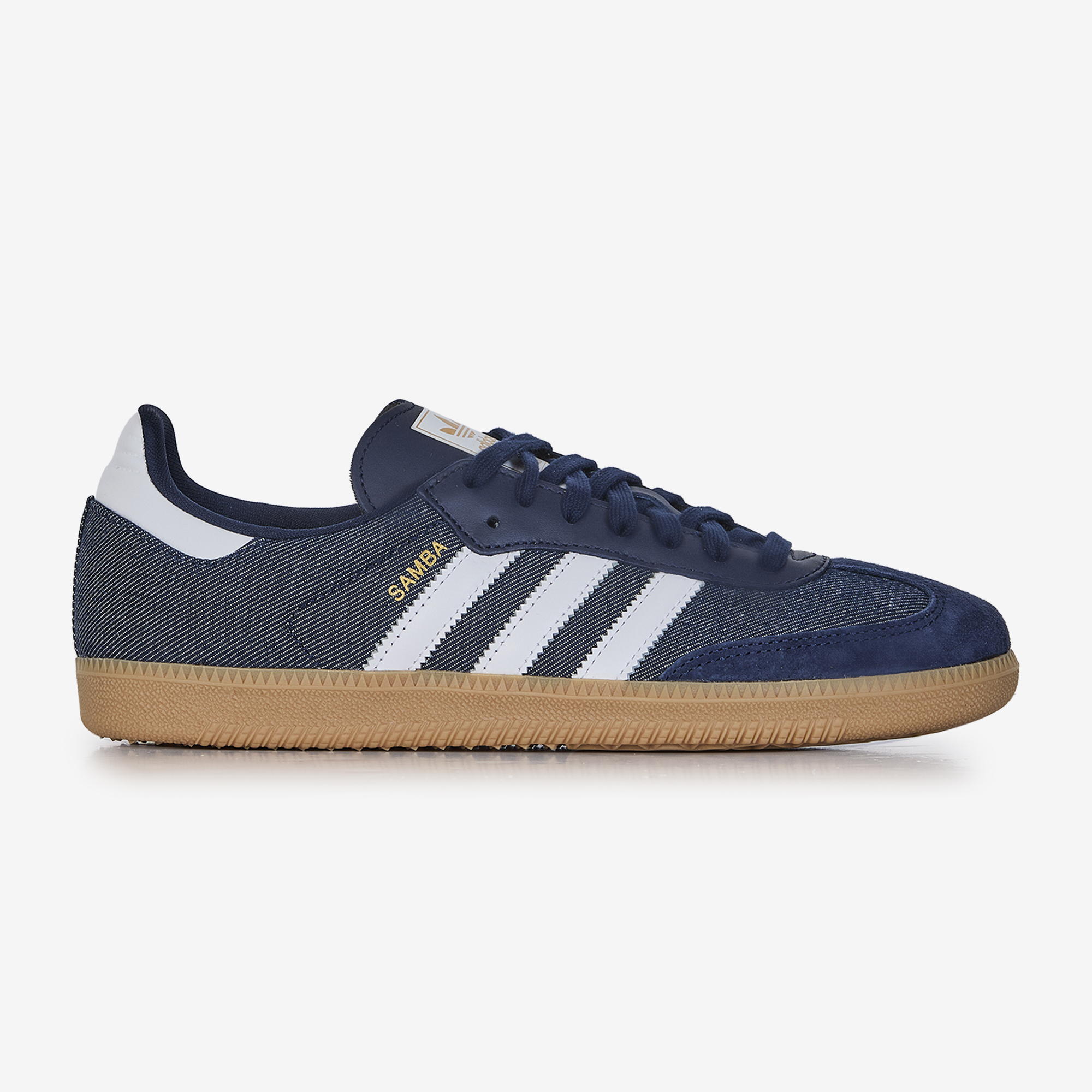 ADIDAS ORIGINALS SAMBA OG DENIM NAVY BLUE/WHITE SNEAKERS MEN