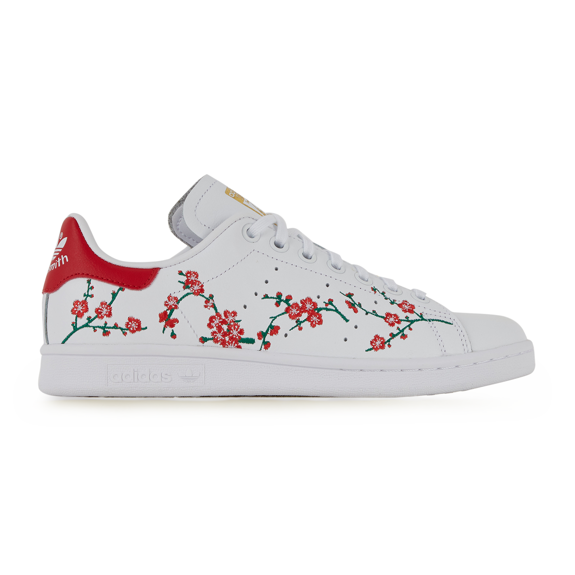 ADIDAS ORIGINALS STAN SMITH FLOWER BLANC/ROUGE | Courir.com ADIDAS ORIGINALS STAN SMITH FLOWER BLANC/ROUGE | Courir.com