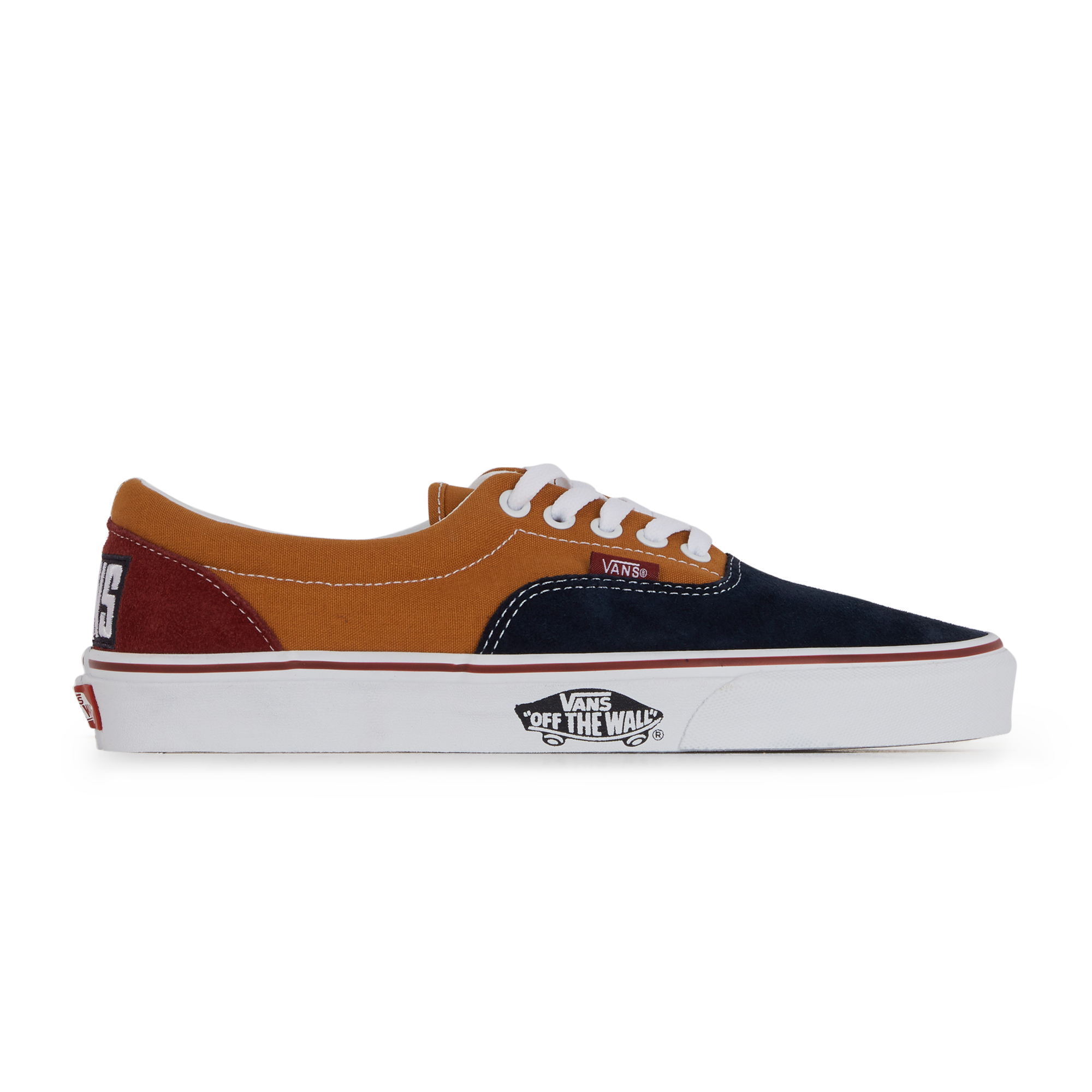 vans era bleu marine et marron