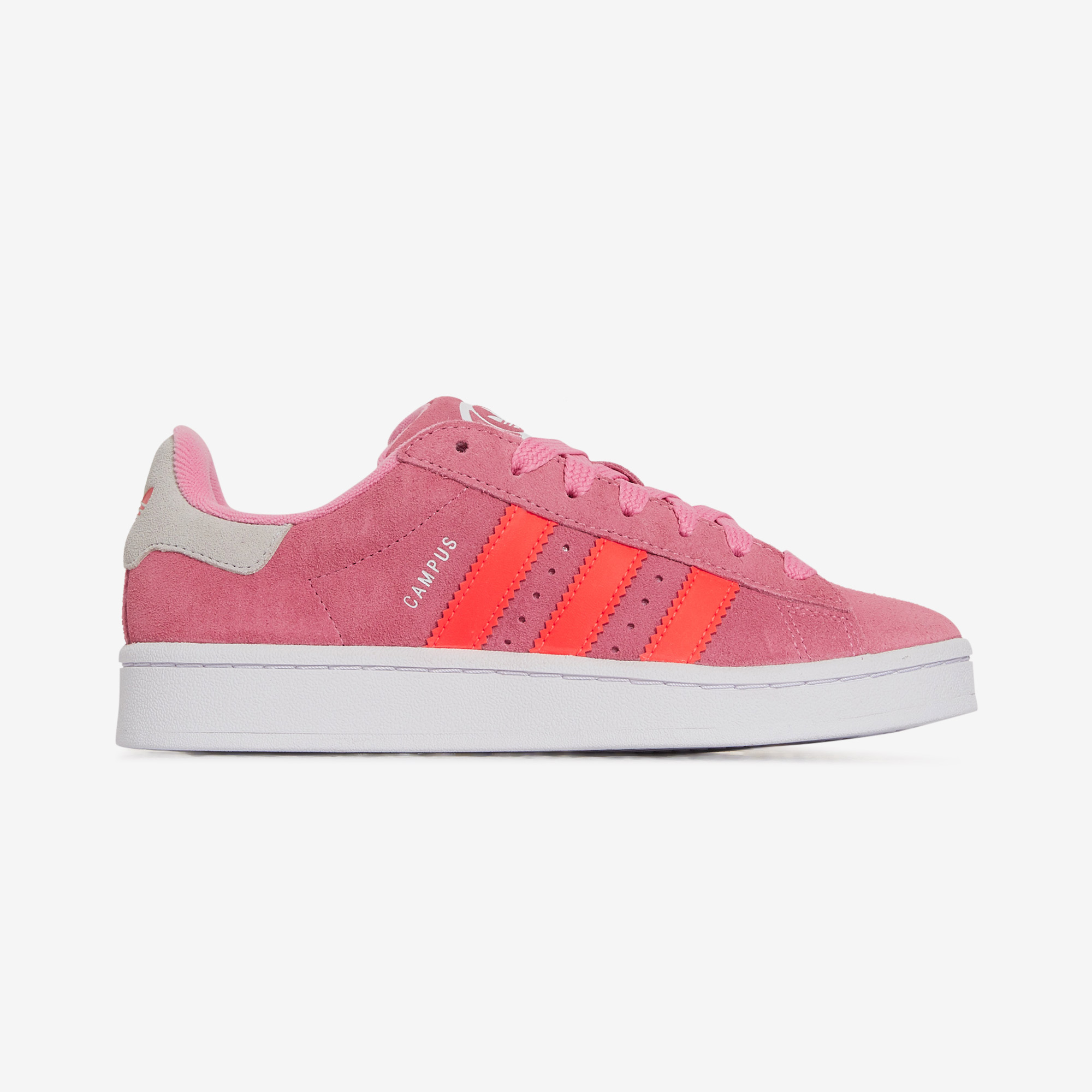 Baskets basses Campus 00s en cuir femme blanc Adidas Originals : un large  choix de chaussures femme