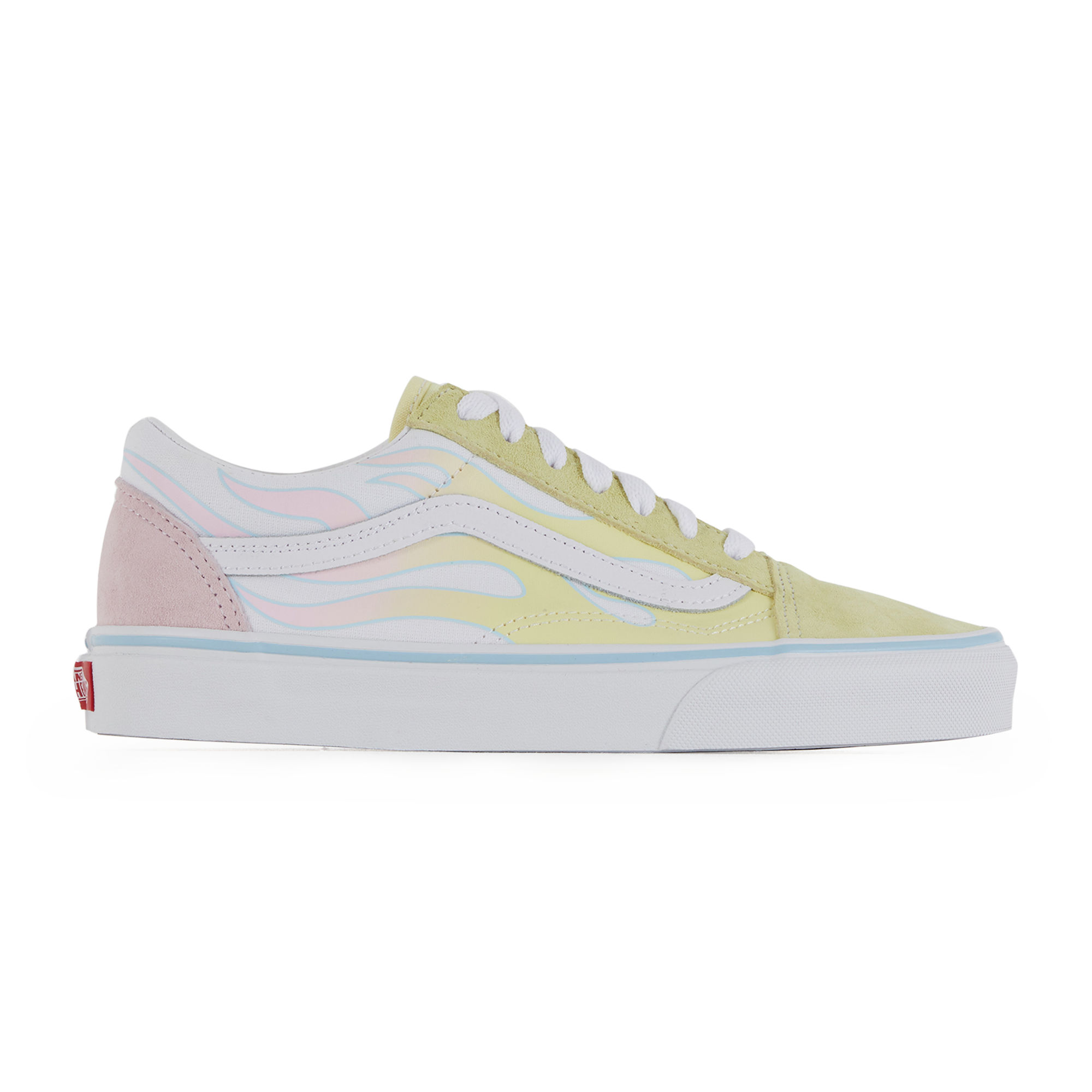 vans pink yellow