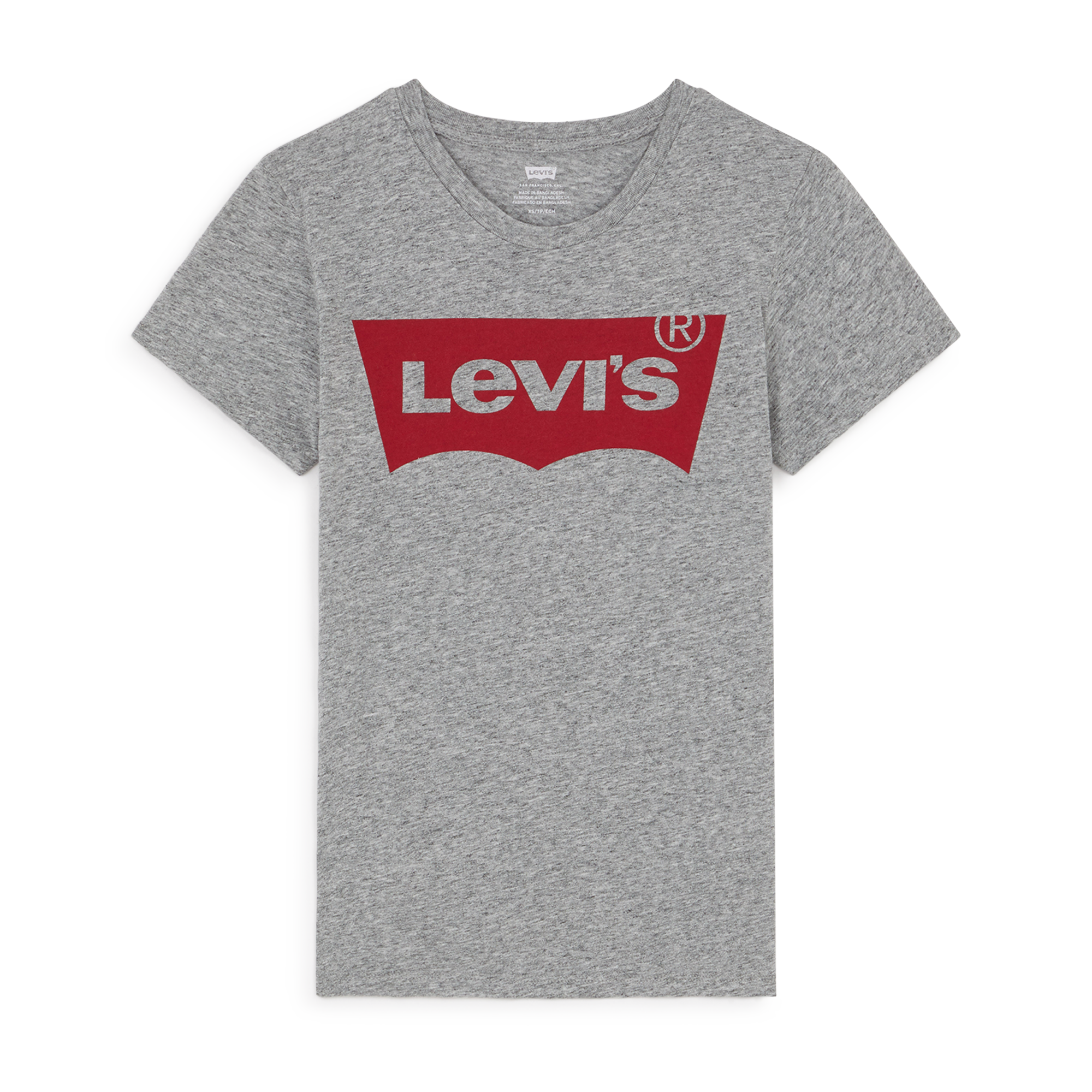 Tee Shirt The Perfect Tee Levis Gris/rouge M Female